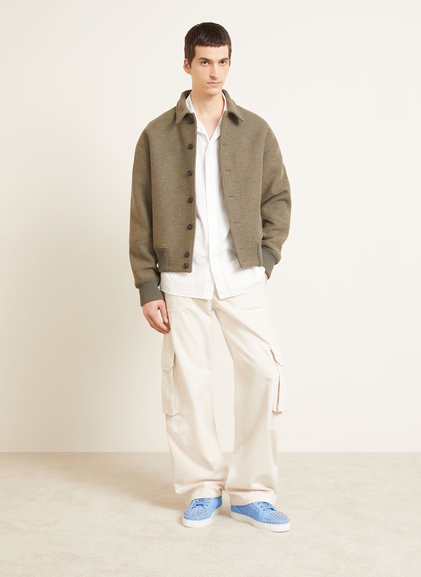 Christian Louboutin Sneaker LOUIS JUNIOR: BLAUW