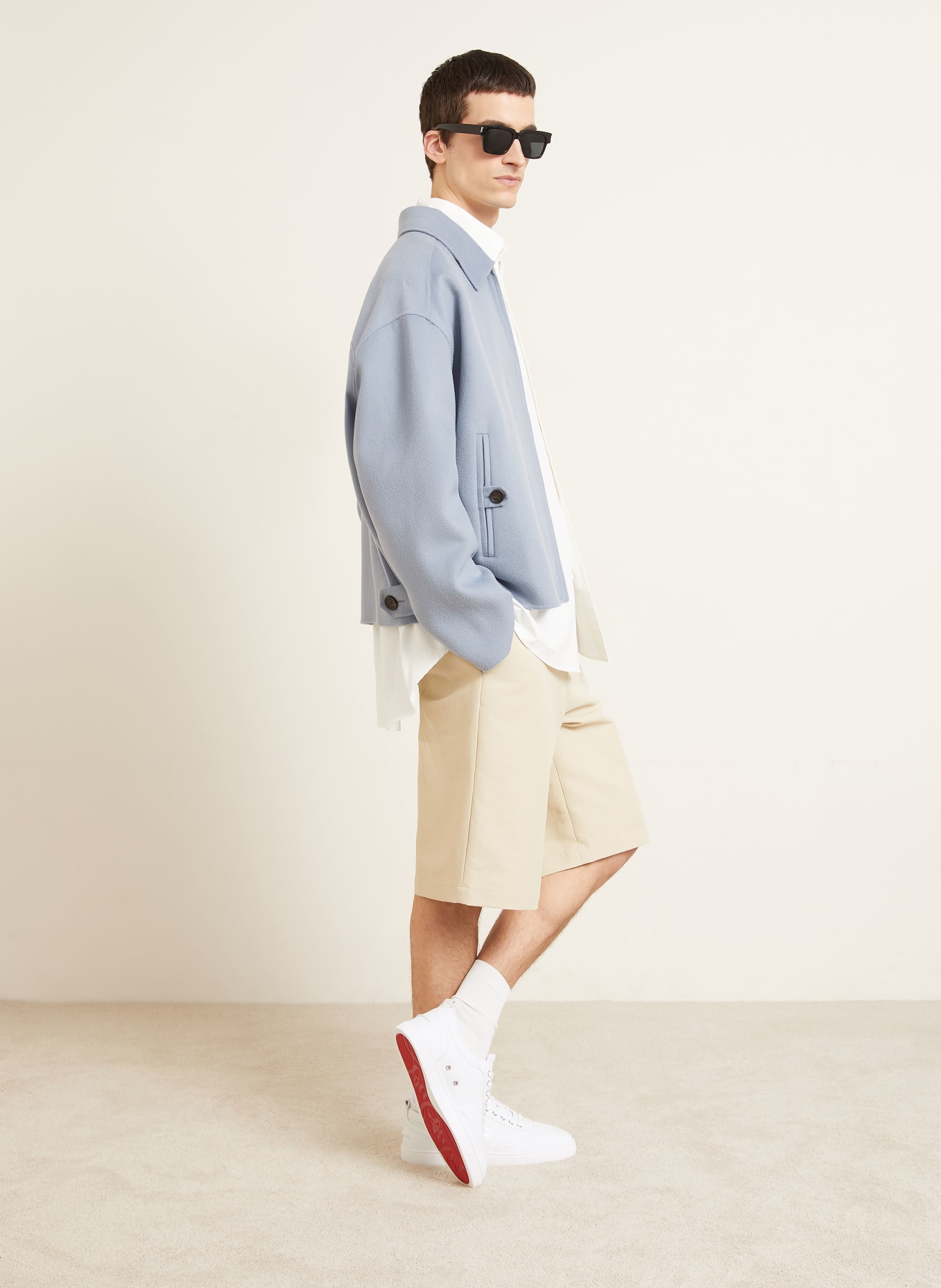 Christian Louboutin Baskets RETERO: BLANC