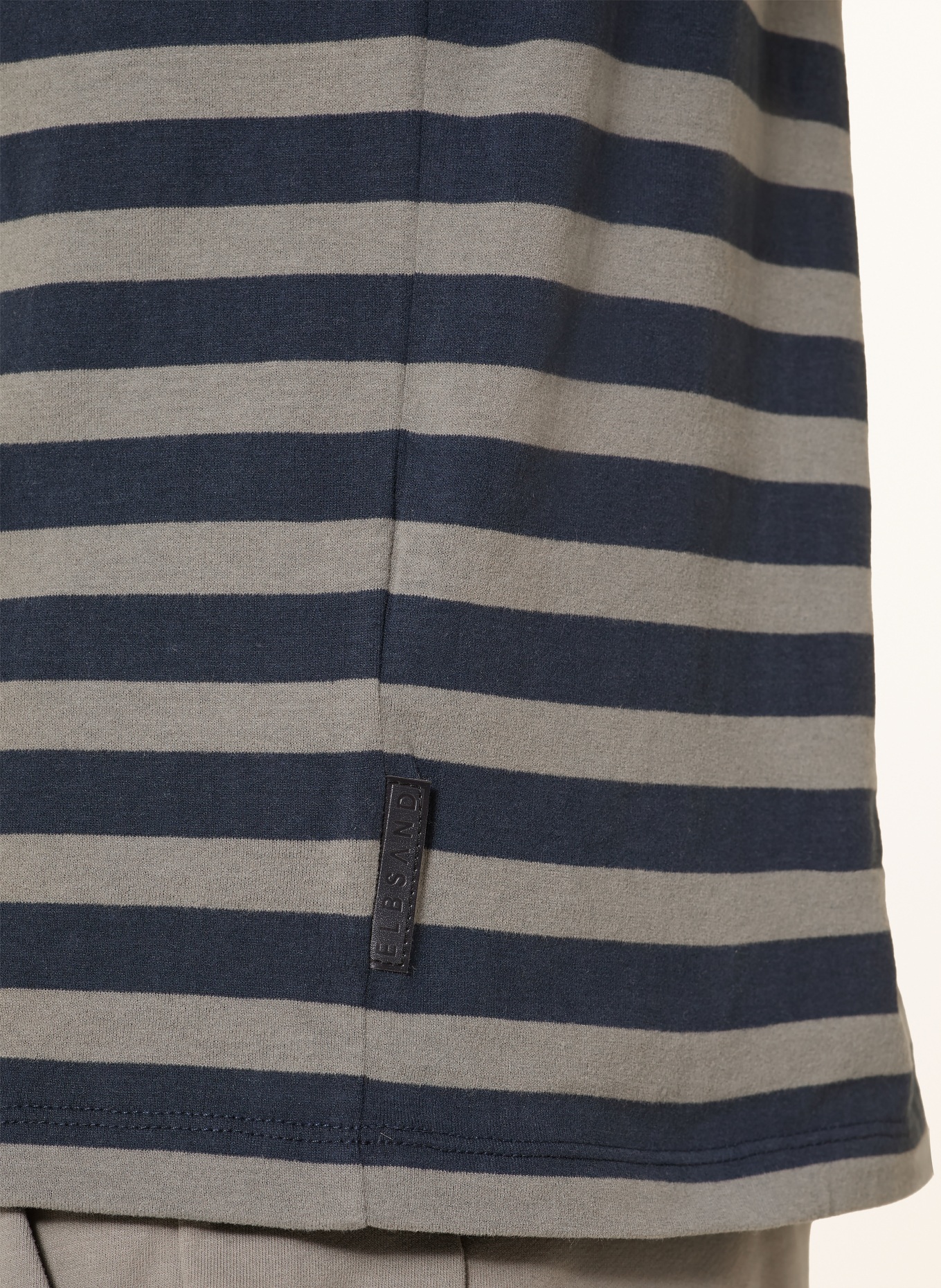 ELBSAND T-shirt NOE: BLEU FONCÉ / OLIVE