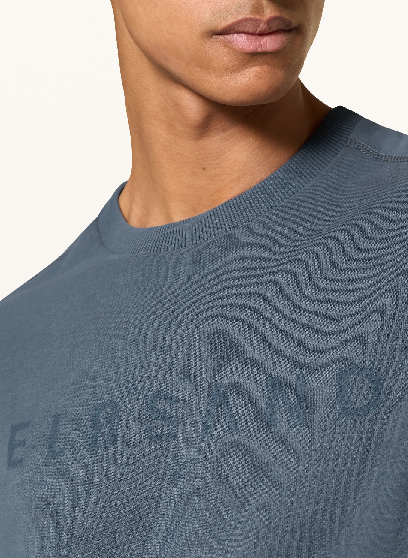 ELBSAND JARIS Regular Fit Sweatshirt: BLUE