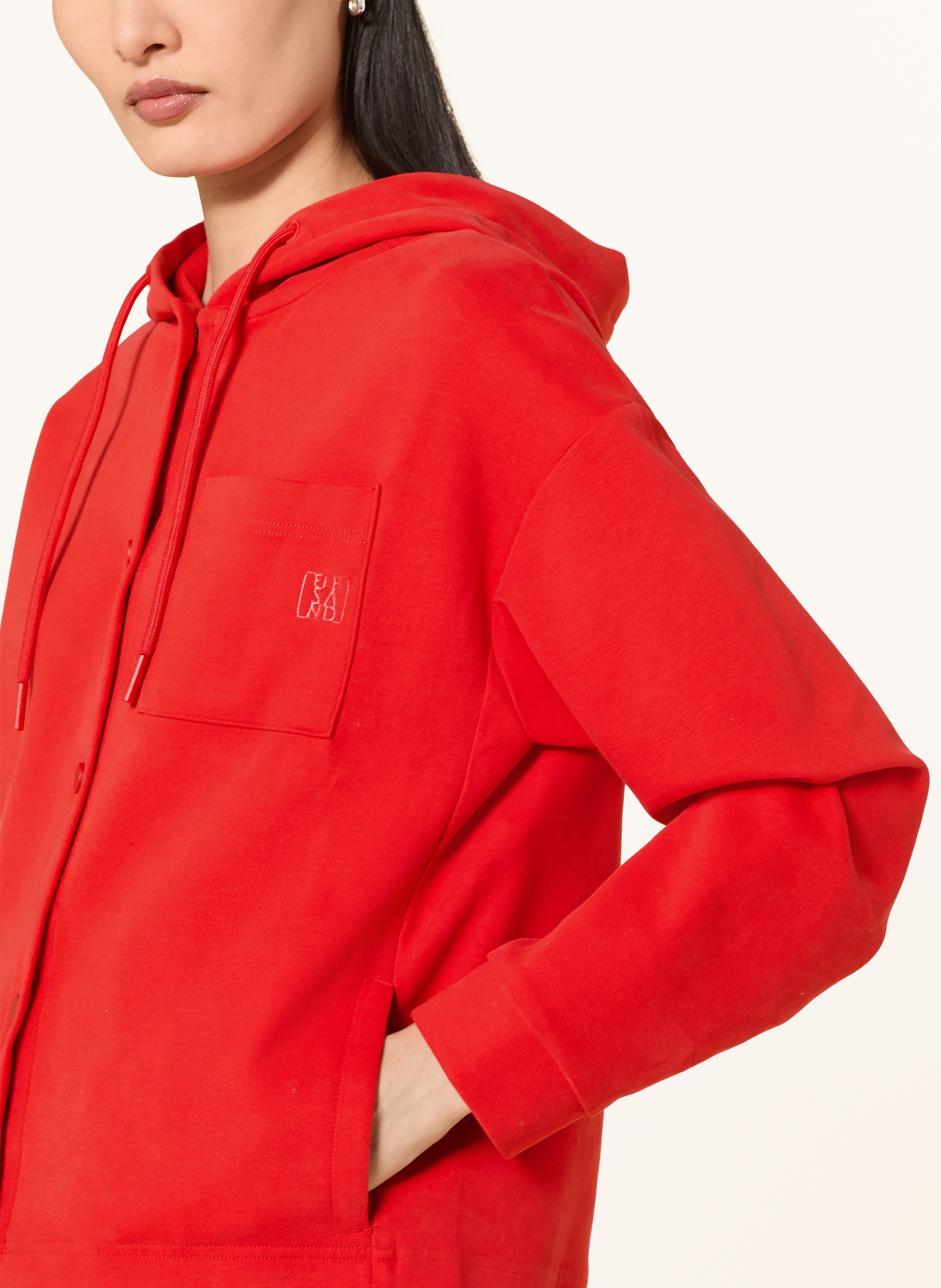 ELBSAND Sweatjacke TARJA: ROT