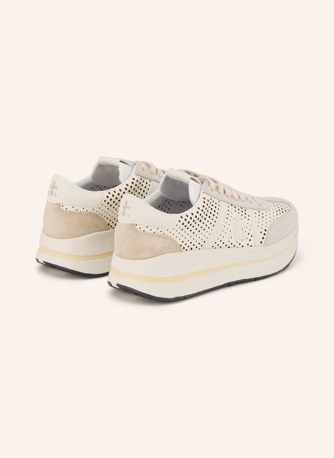 PREMIATA Sneaker BETHCOIN: CREME / BEIGE / HELLGRAU