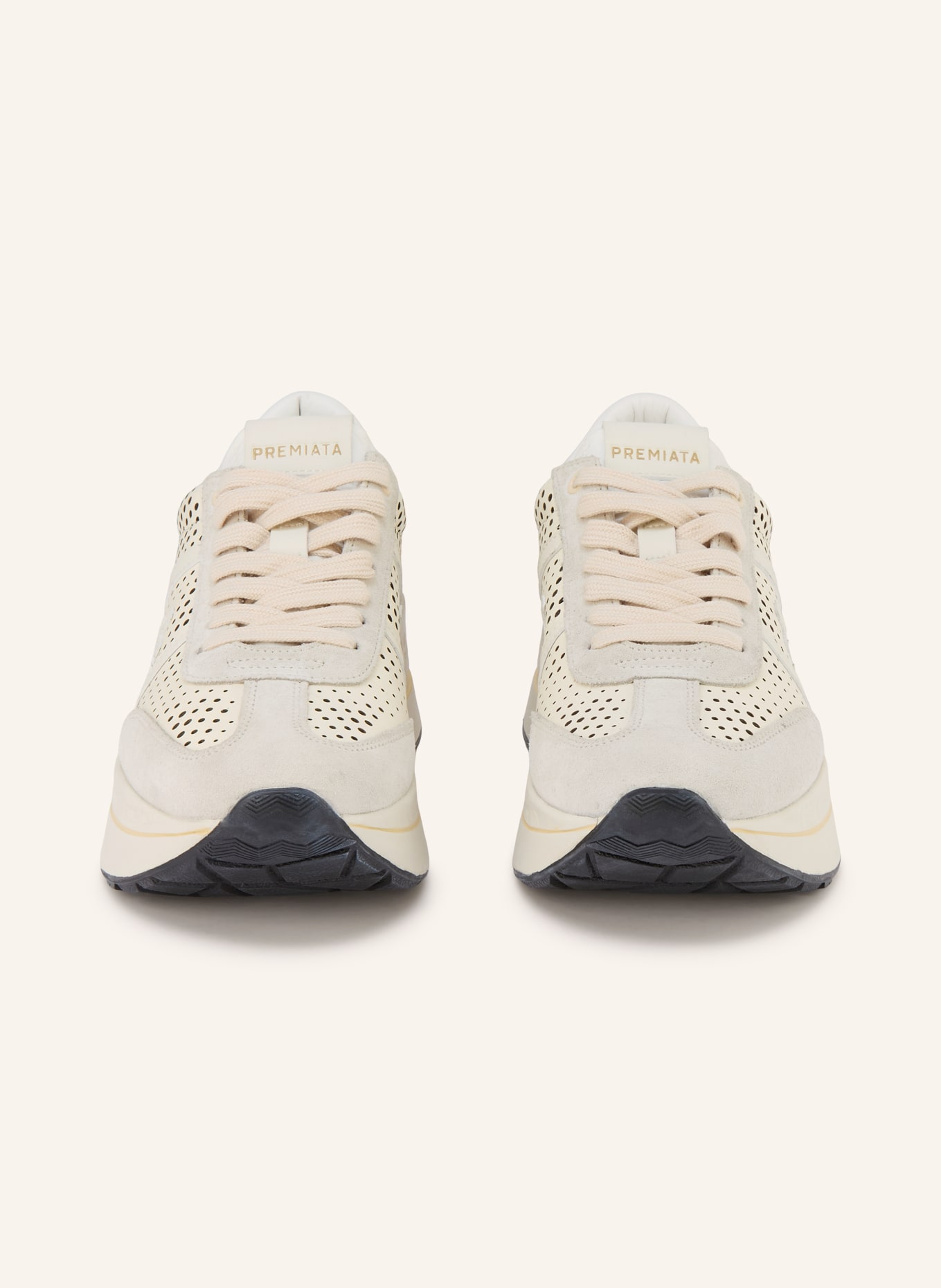 PREMIATA Sneaker BETHCOIN: CREME / BEIGE / HELLGRAU