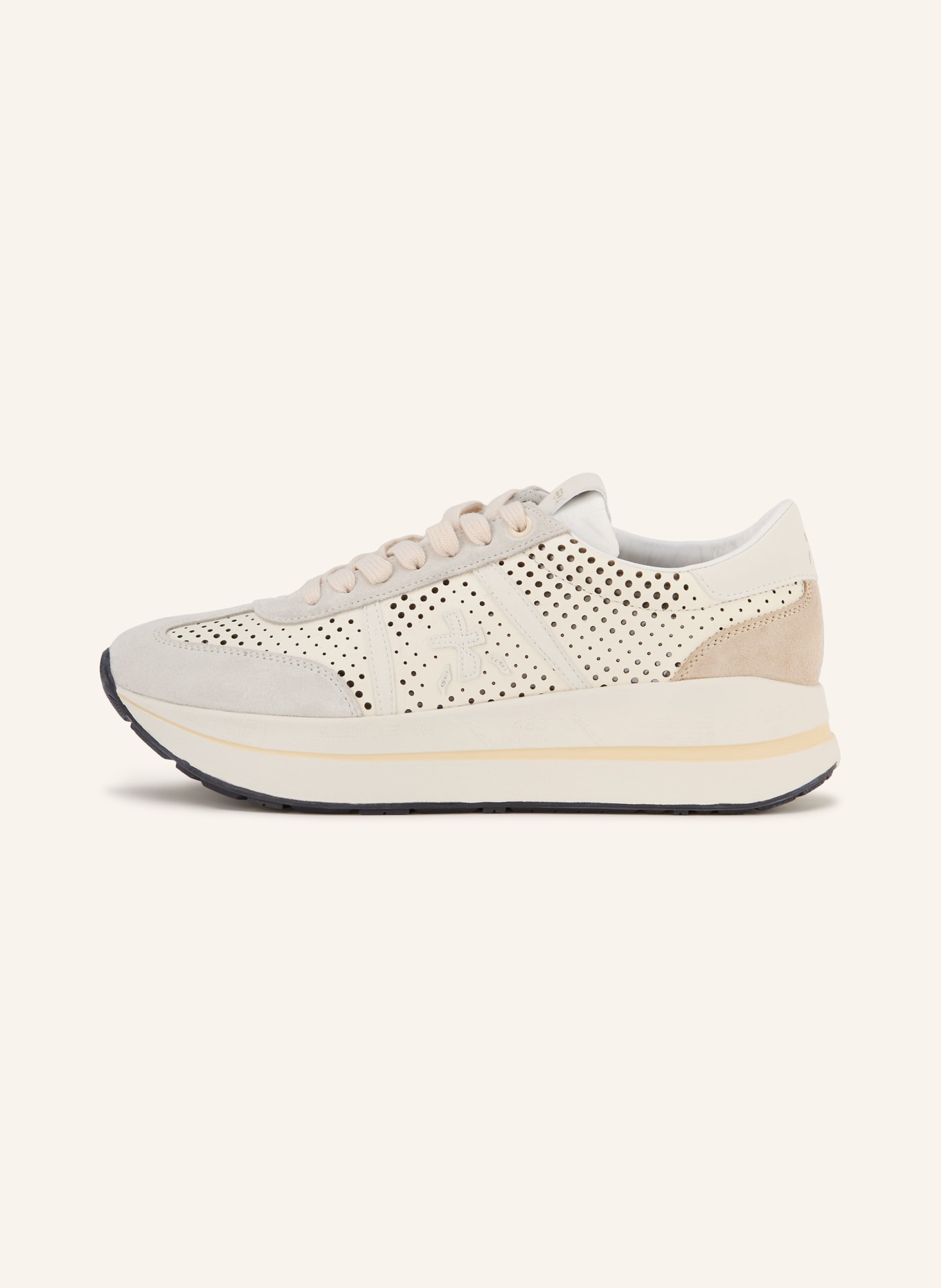 PREMIATA Sneaker BETHCOIN: CREME / BEIGE / HELLGRAU