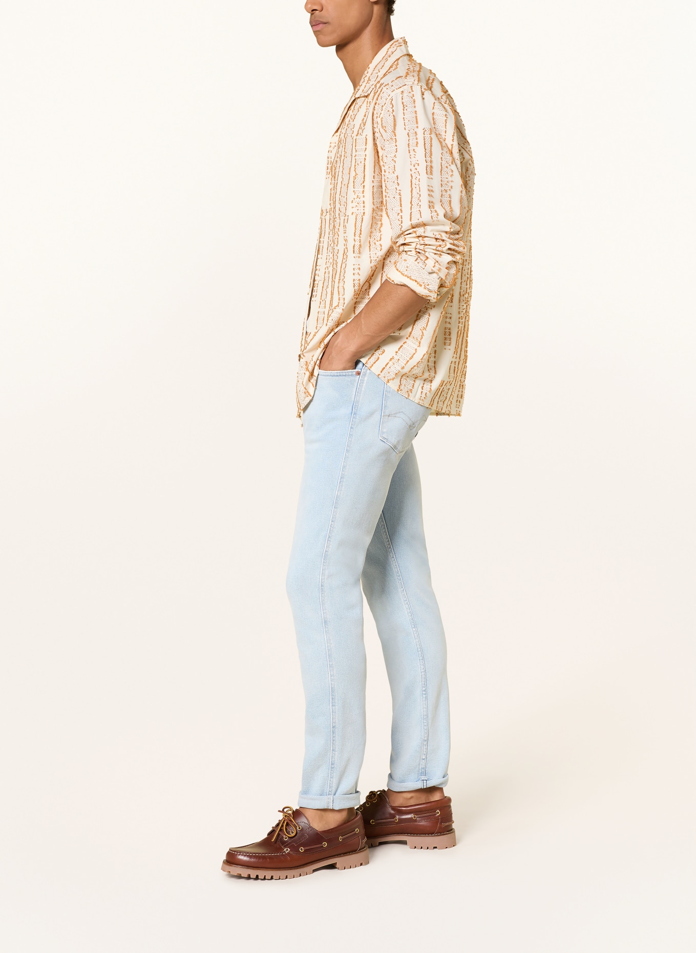 REPLAY Dżinsy ANBASS Slim Fit: 011 SUPERLIGHT BLUE