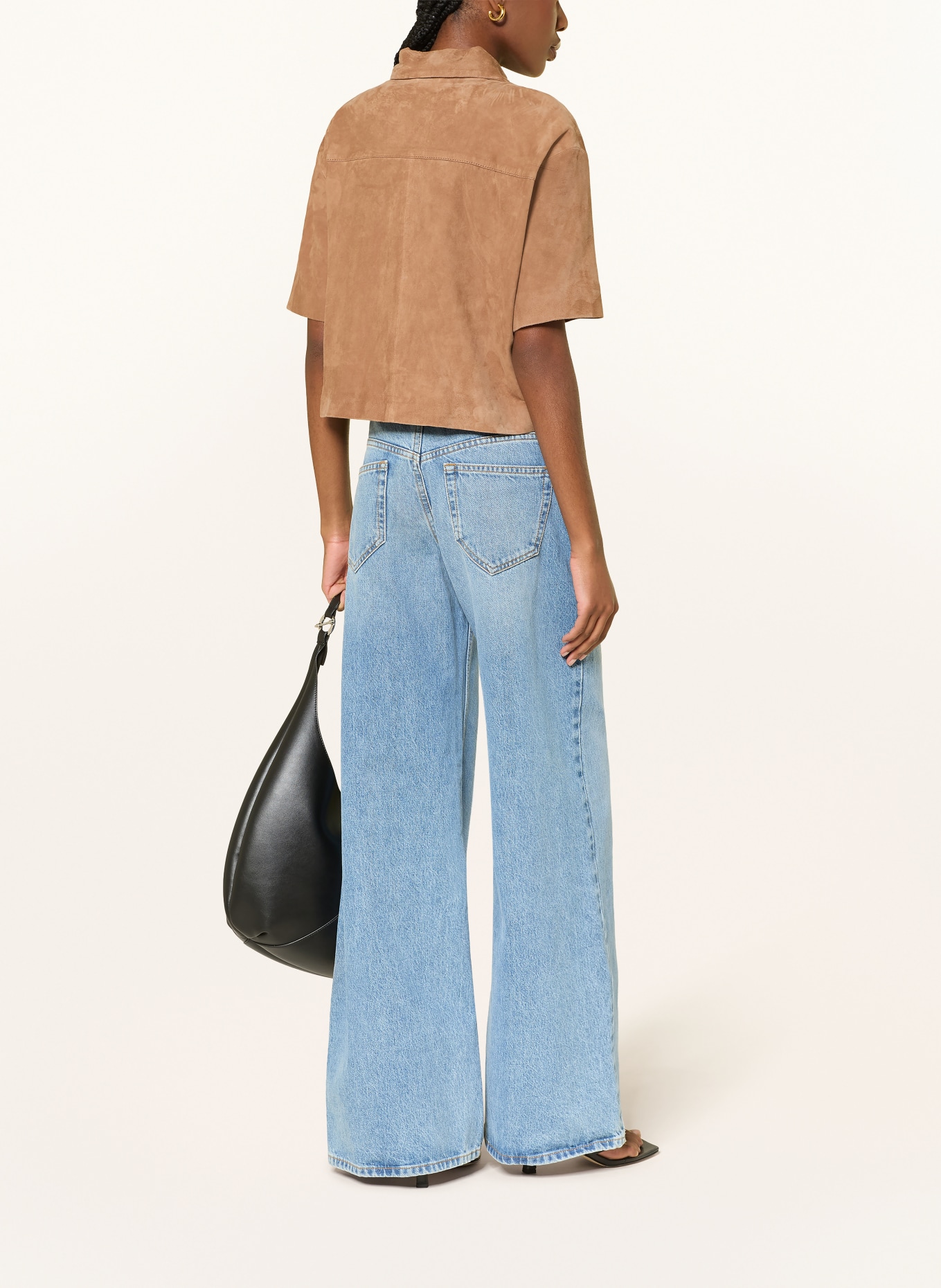 STUDIO AR Lederjacke EVELINE: COGNAC