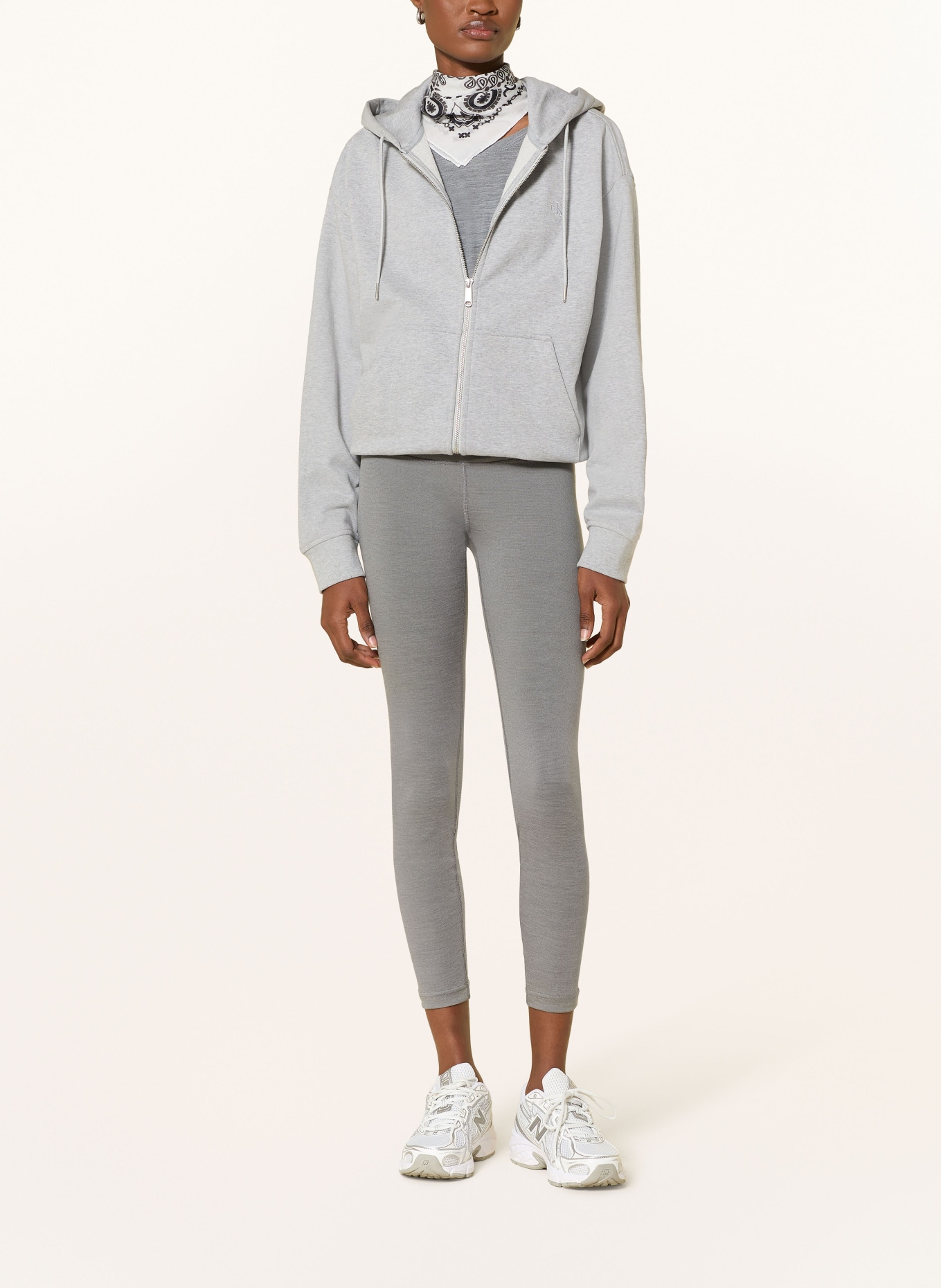 super.natural Tights SUPER TIGHTS met merinowol: GRIJS