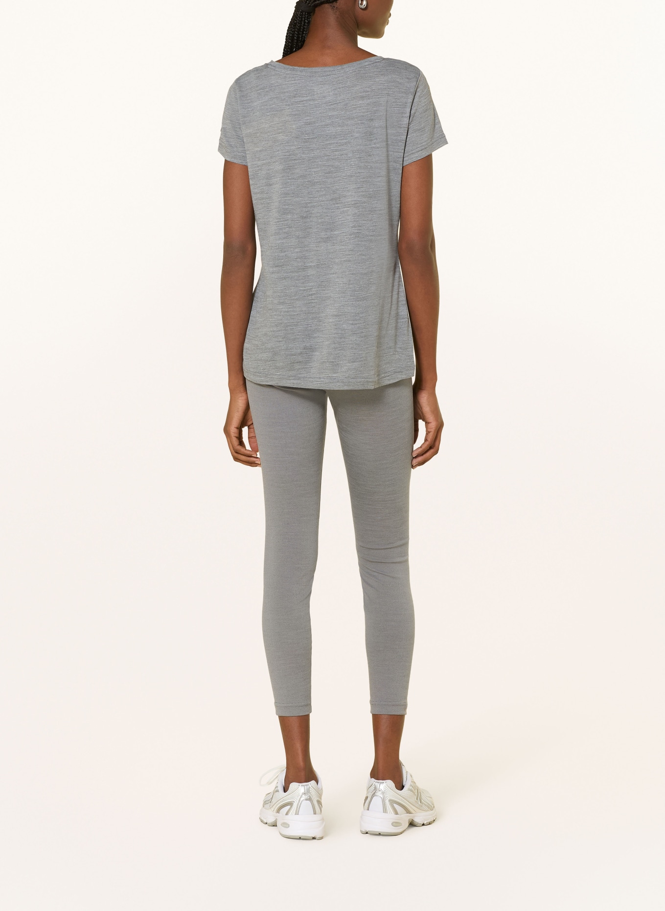 super.natural Tights SUPER TIGHTS met merinowol: GRIJS