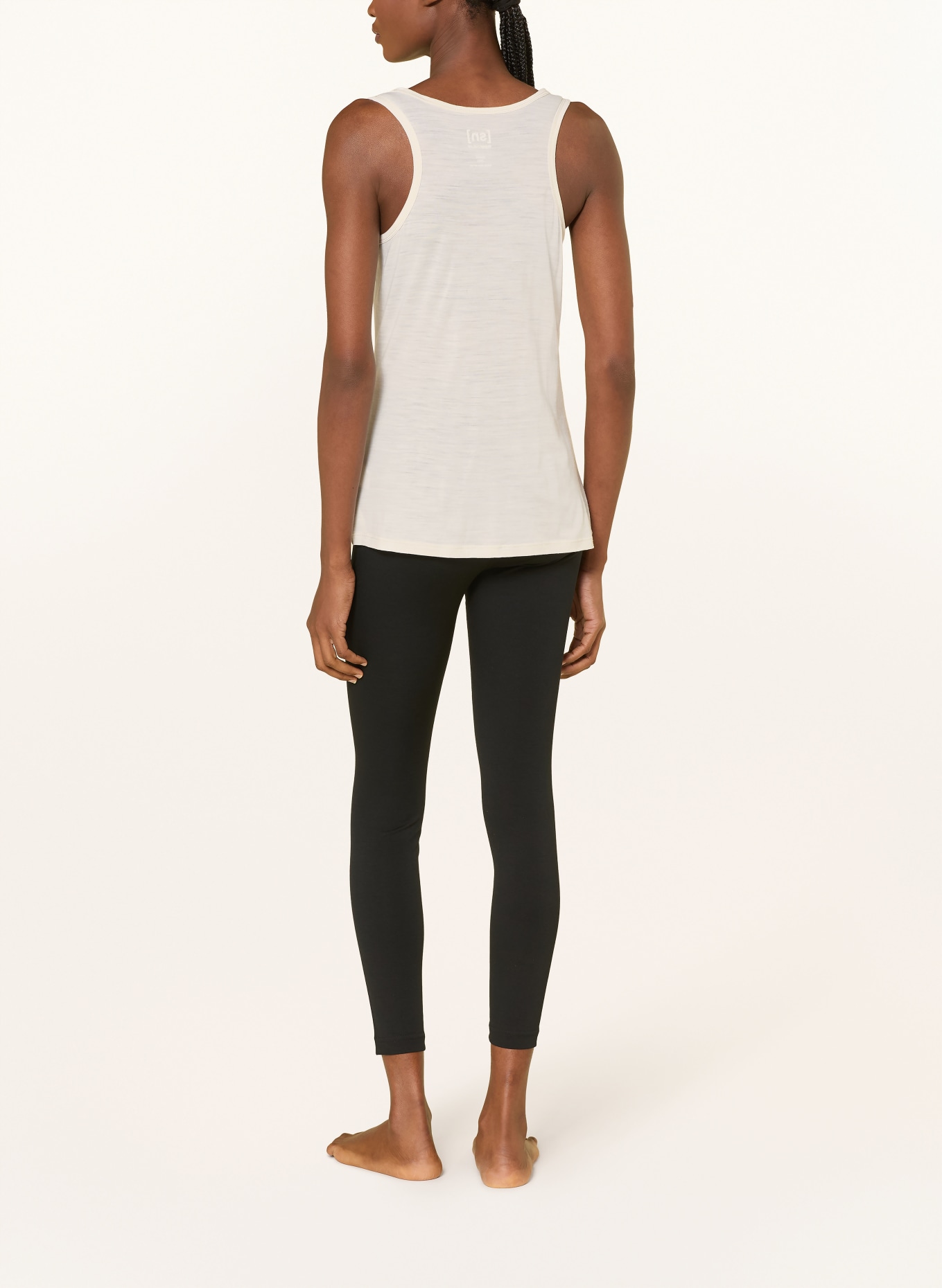 super.natural Tanktop SIERRA 140 mit Merinowolle: CREME