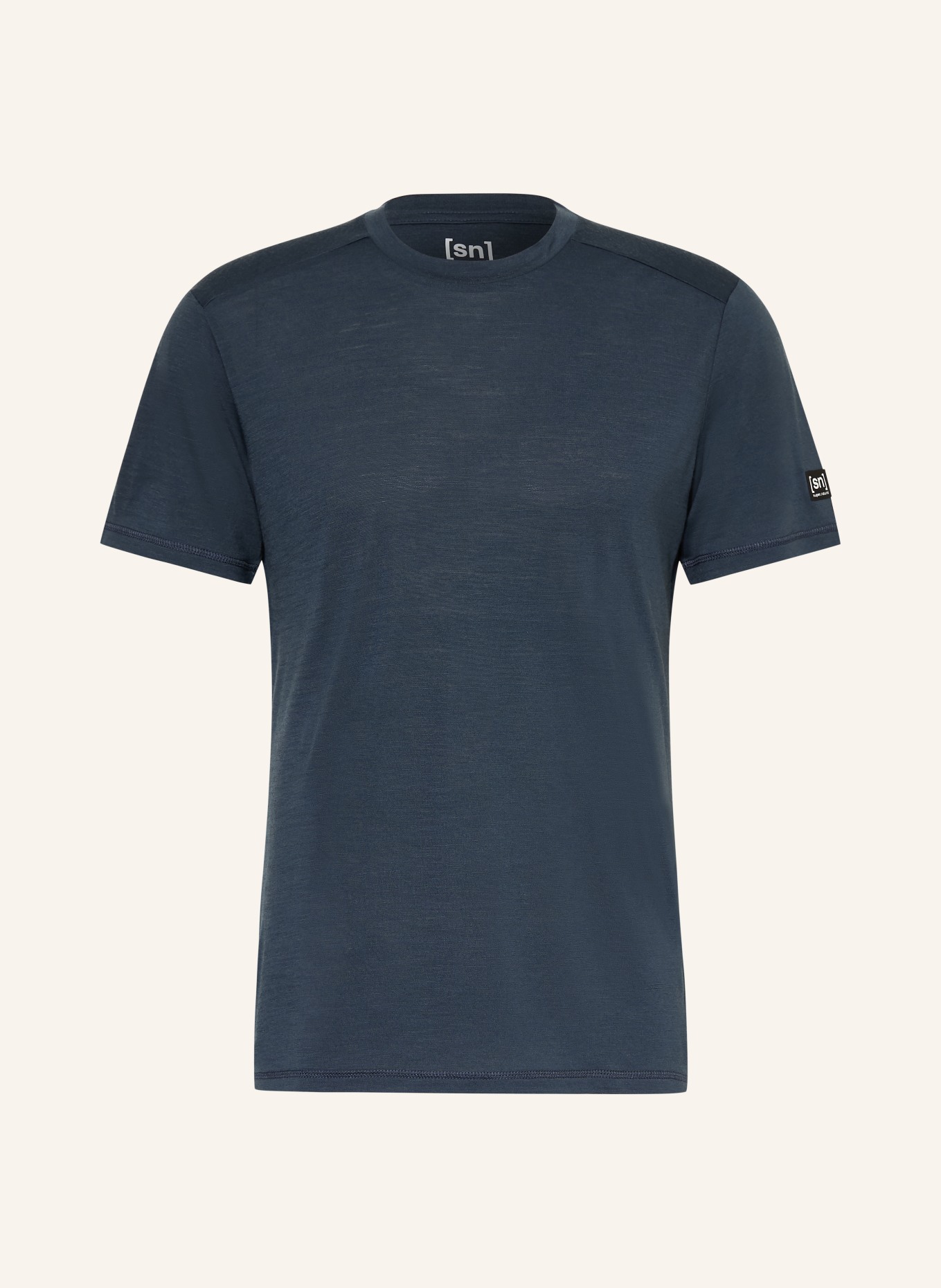 super.natural Koszulka funkcyjna ESSENTIAL z wełną merino: GRANATOWY