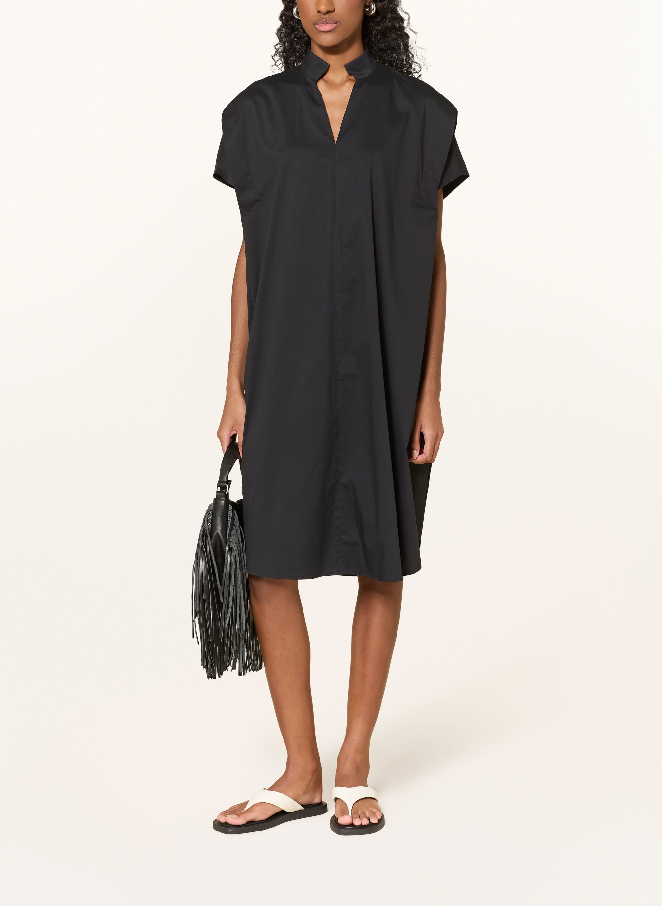 CATNOIR Šaty oversized: ČERNÁ