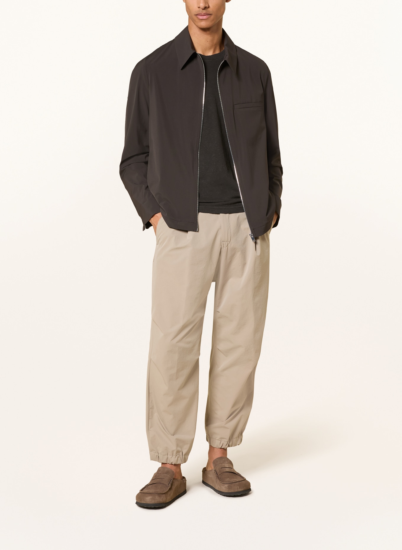 DRYKORN Overjacket JOTTAR: DUNKELBRAUN