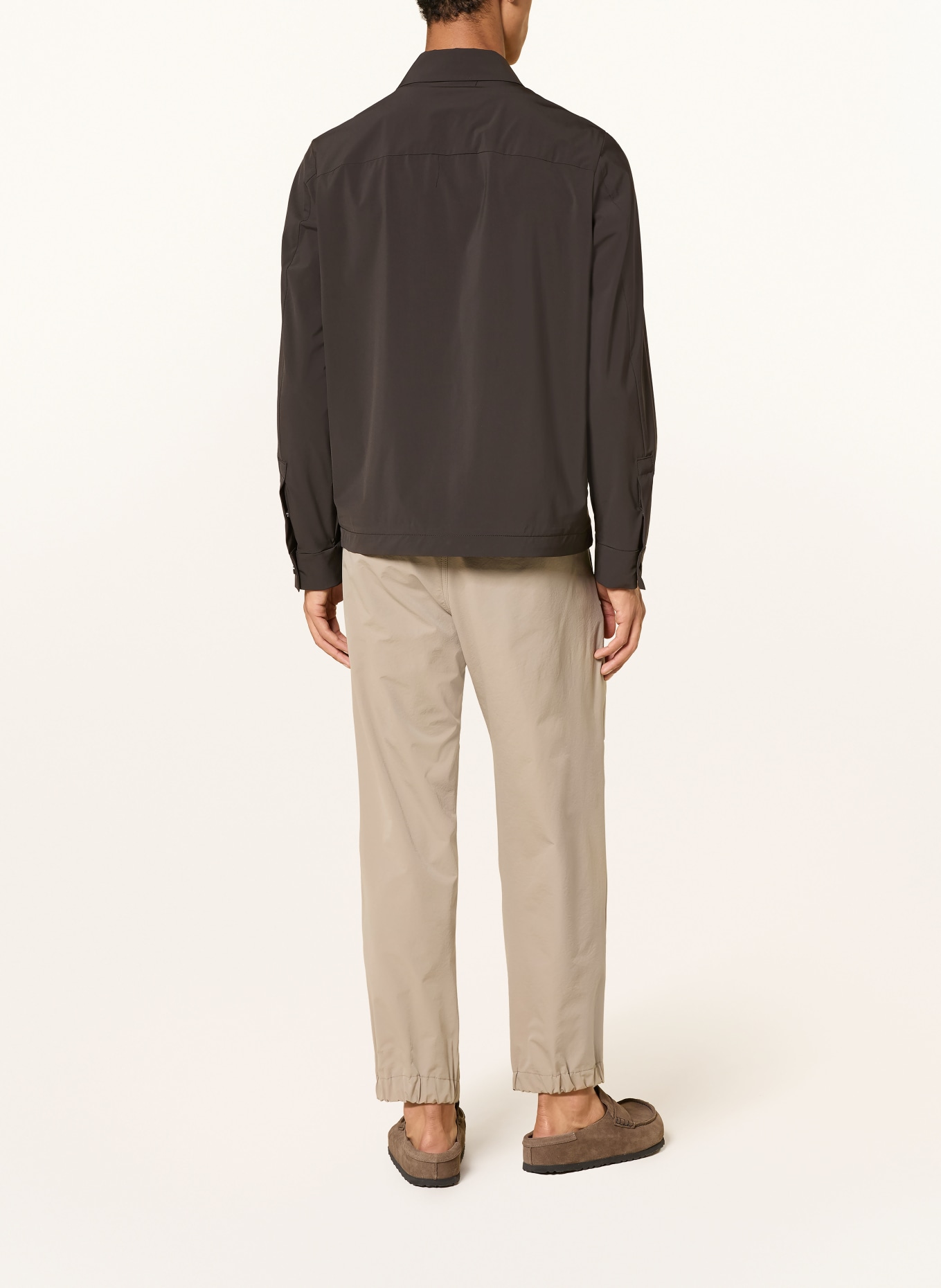 DRYKORN Overjacket JOTTAR: DUNKELBRAUN