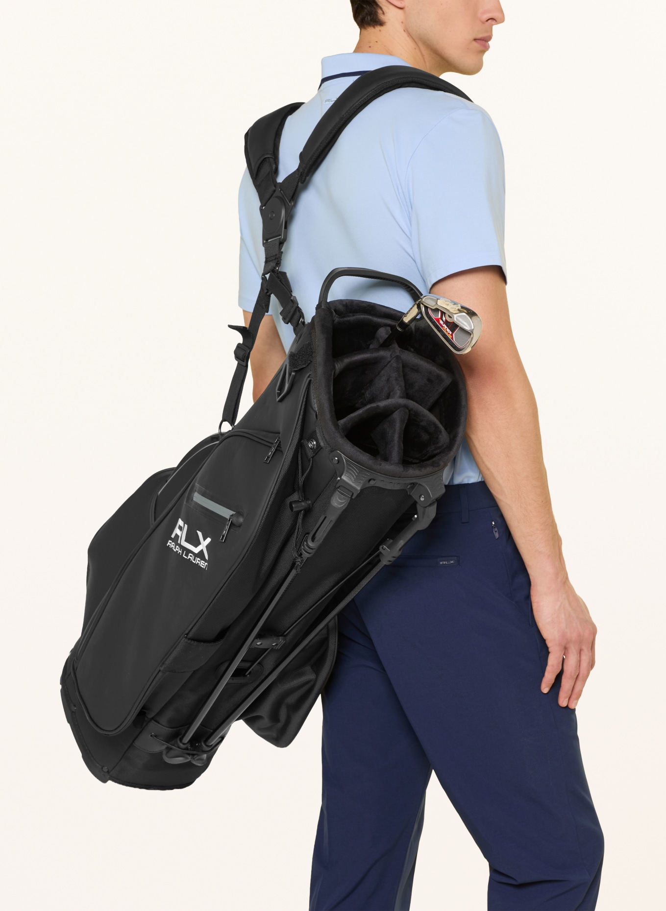 RLX RALPH LAUREN Golftas: ZWART