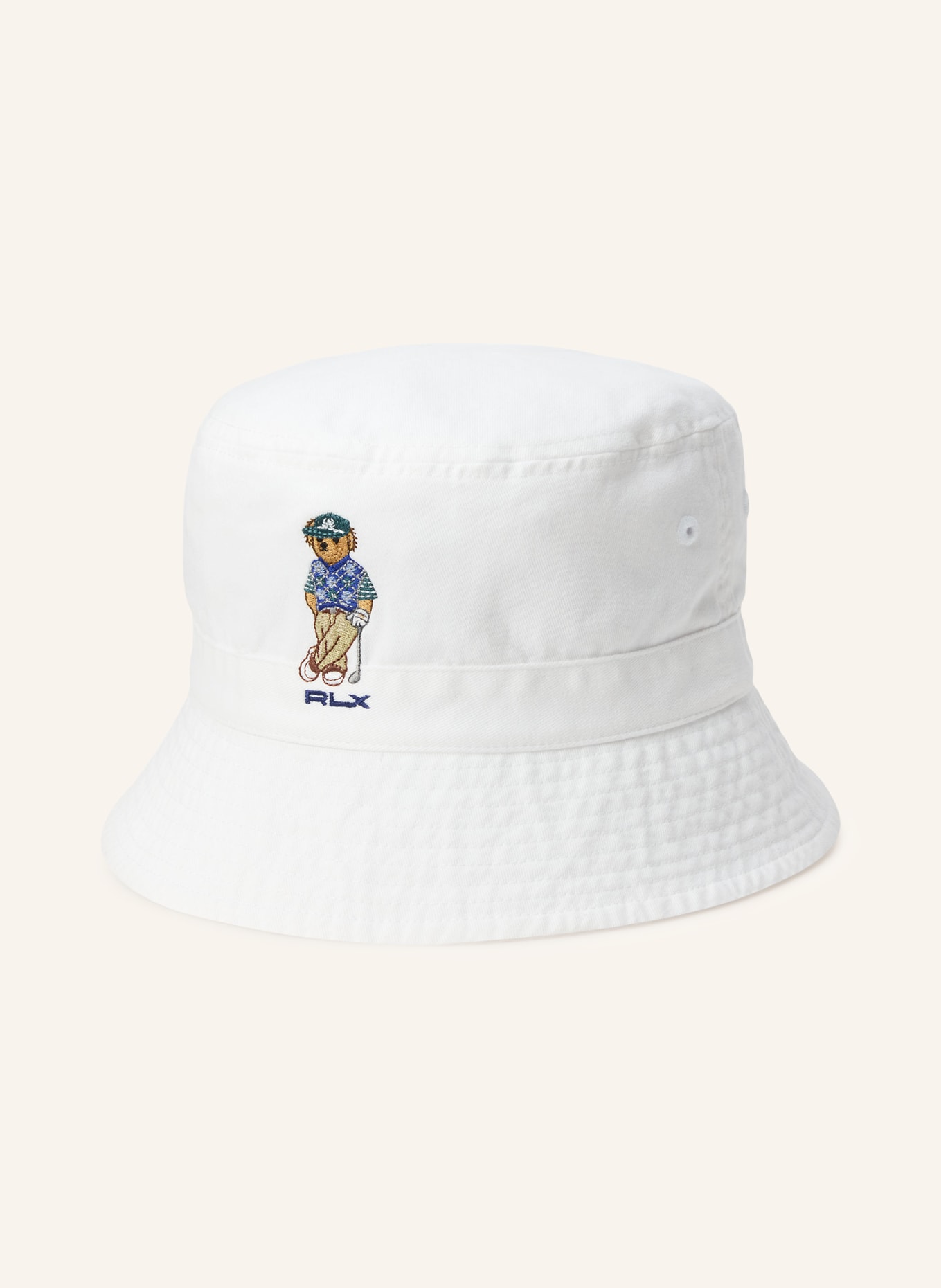 RLX RALPH LAUREN Bucket Hat: WHITE
