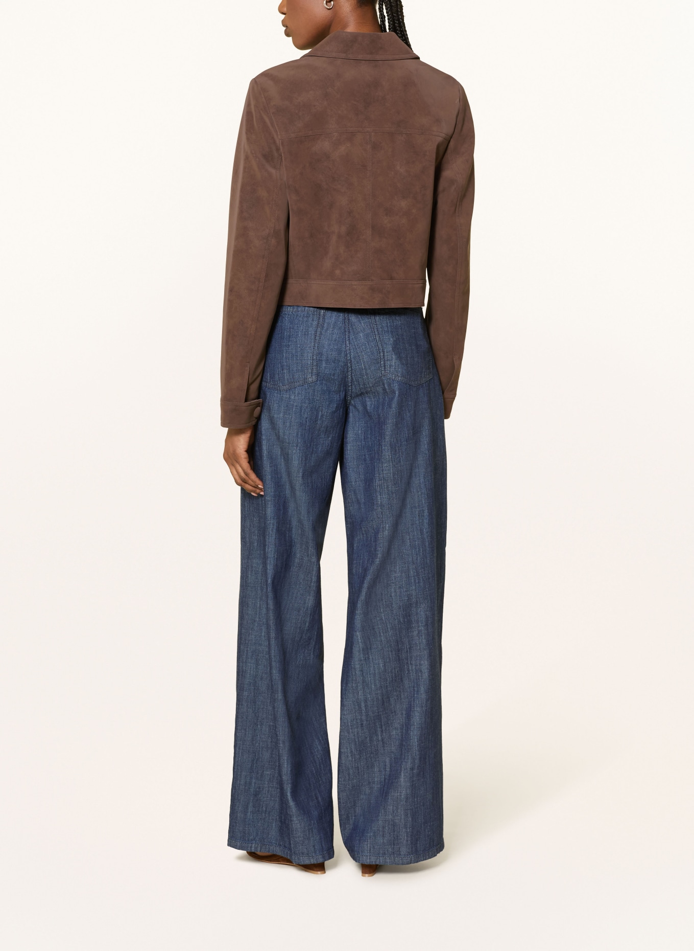 CAMBIO ALINA Wide-Leg Jeans: 5202 eco rinsed