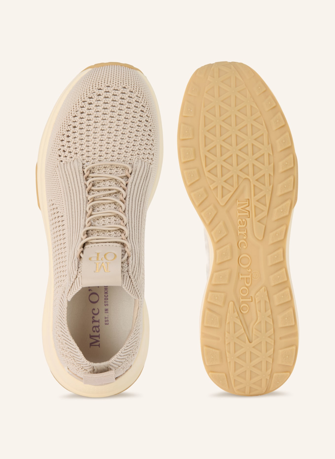 Marc O'Polo Sneaker: BEIGE