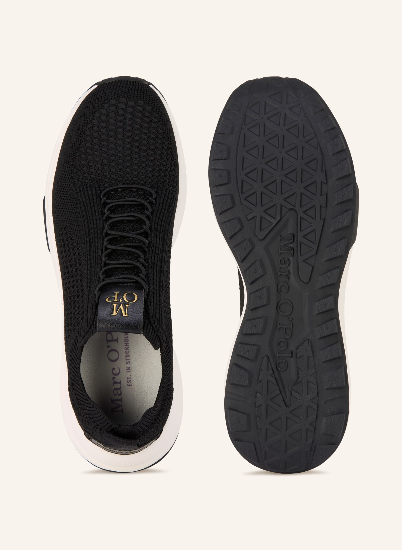 Marc O'Polo Sneaker: ZWART