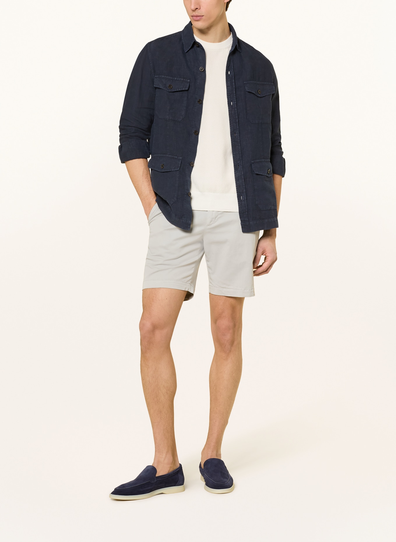 PT TORINO Shorts: GRAY