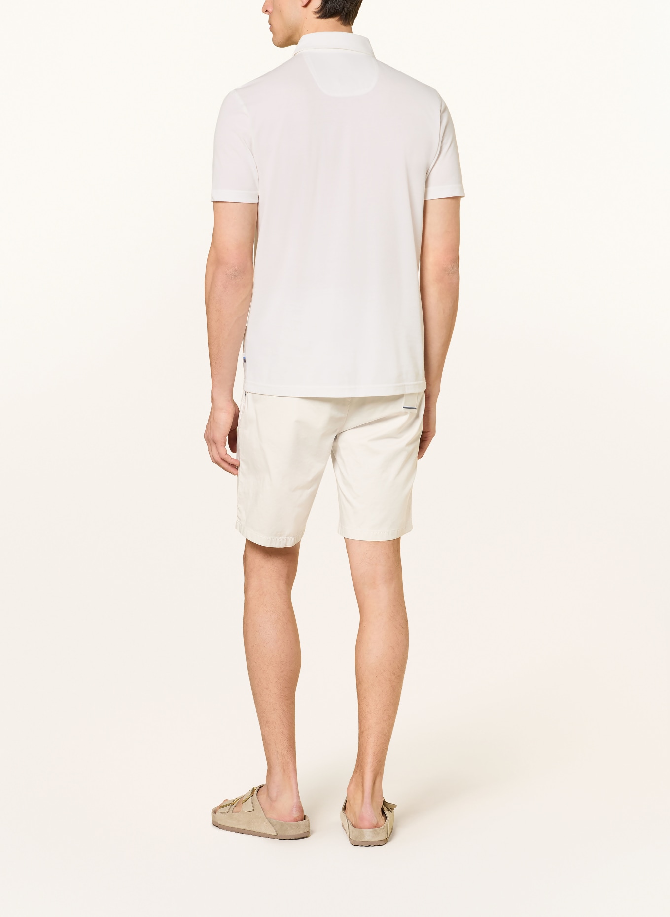 BRAX Piqué polo shirt PEPE: CREAM