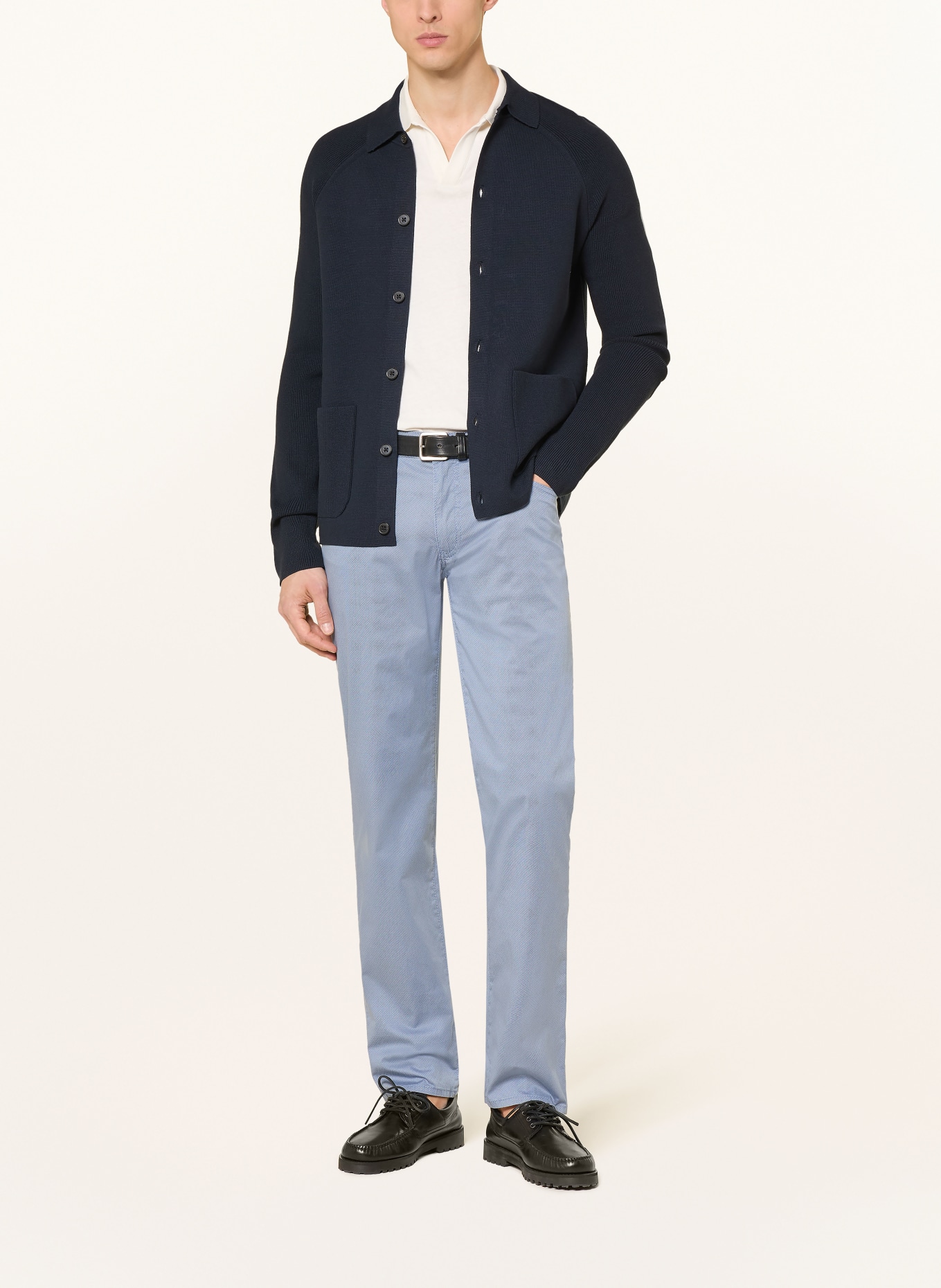 BRAX CADIZ U Slim Fit Chinos: BLUE