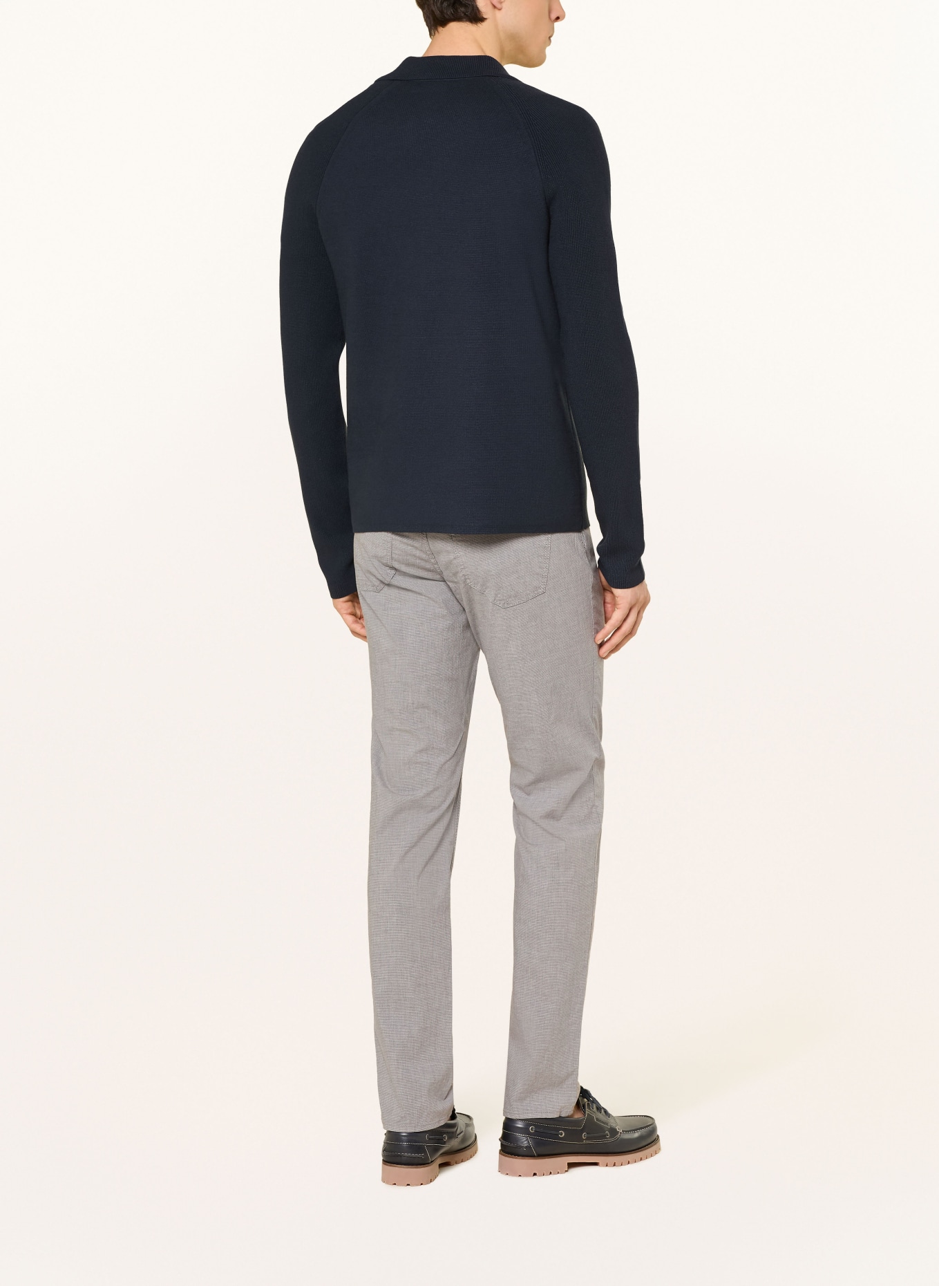 BRAX Chino CHUCK DX Modern Fit: GRIJS