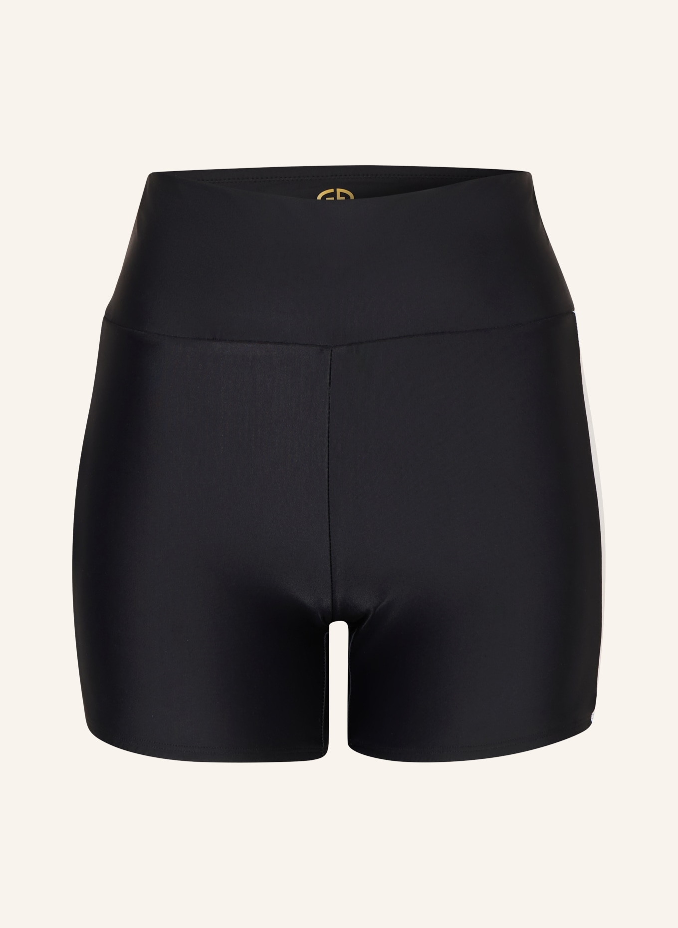 GOLDBERGH ELOISA Swim Trunks: BLACK / WHITE