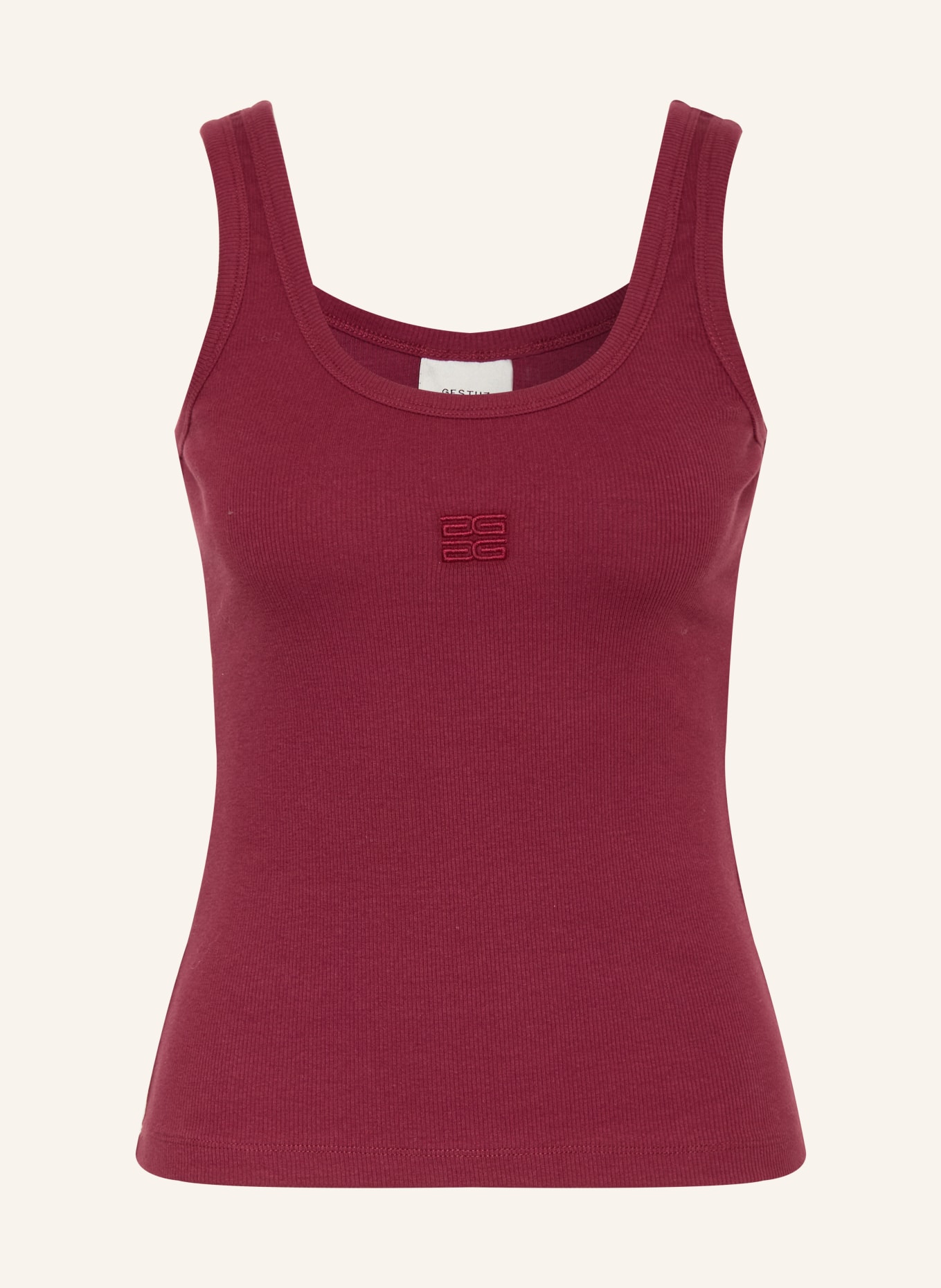 GESTUZ Top GZDREW: TMAVĚ ČERVENÁ
