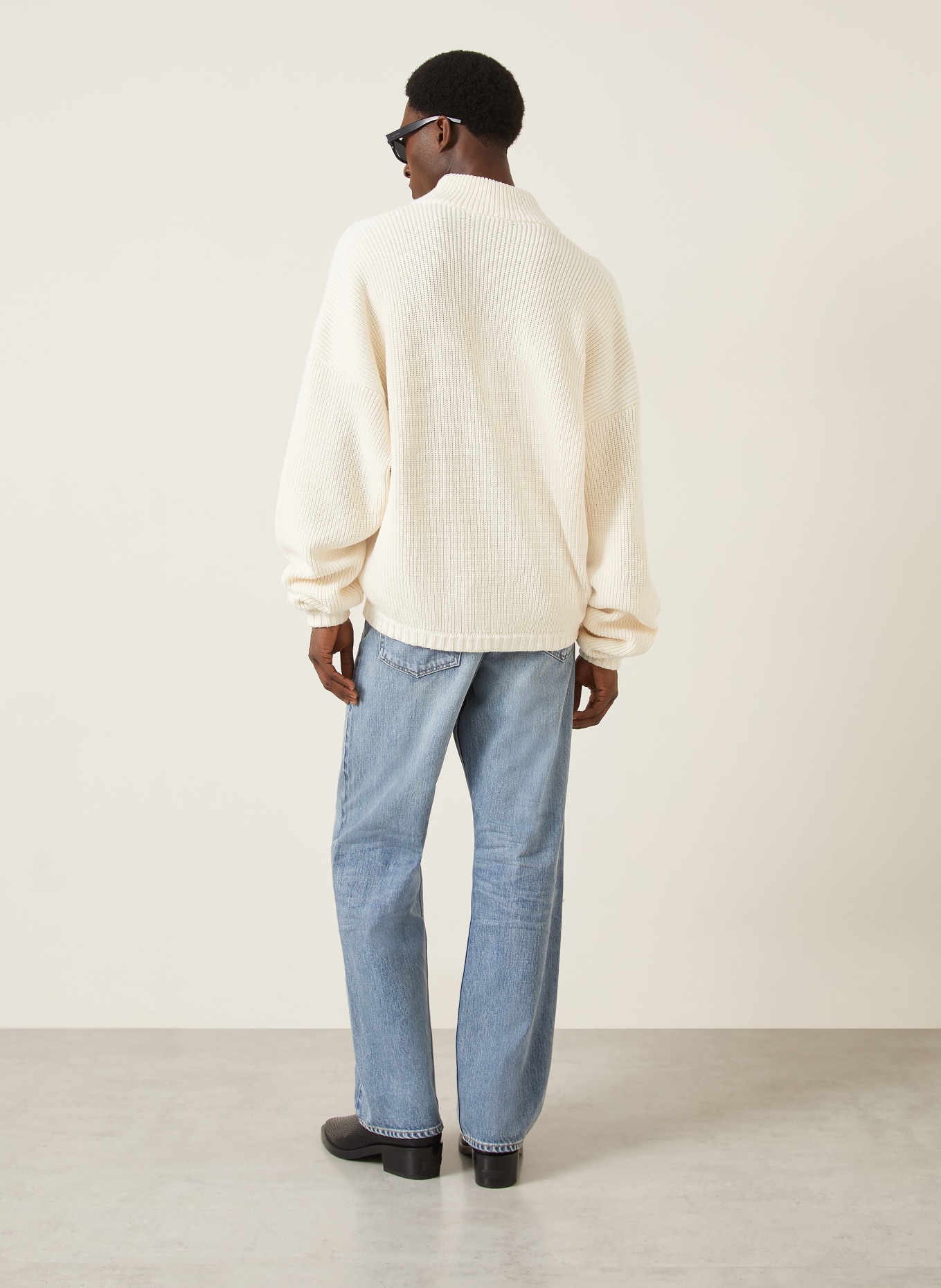 FEAR OF GOD Troyer mit Leinen: BEIGE