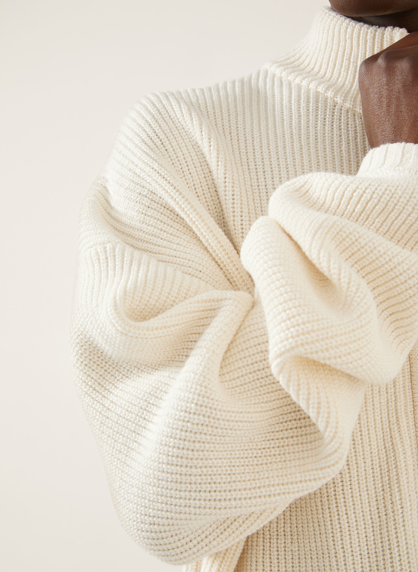 FEAR OF GOD Troyer mit Leinen: BEIGE