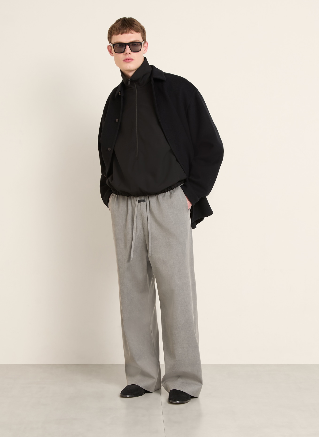 FEAR OF GOD Hose im Jogging-Stil Regular Fit: 959 METALLIC GREY