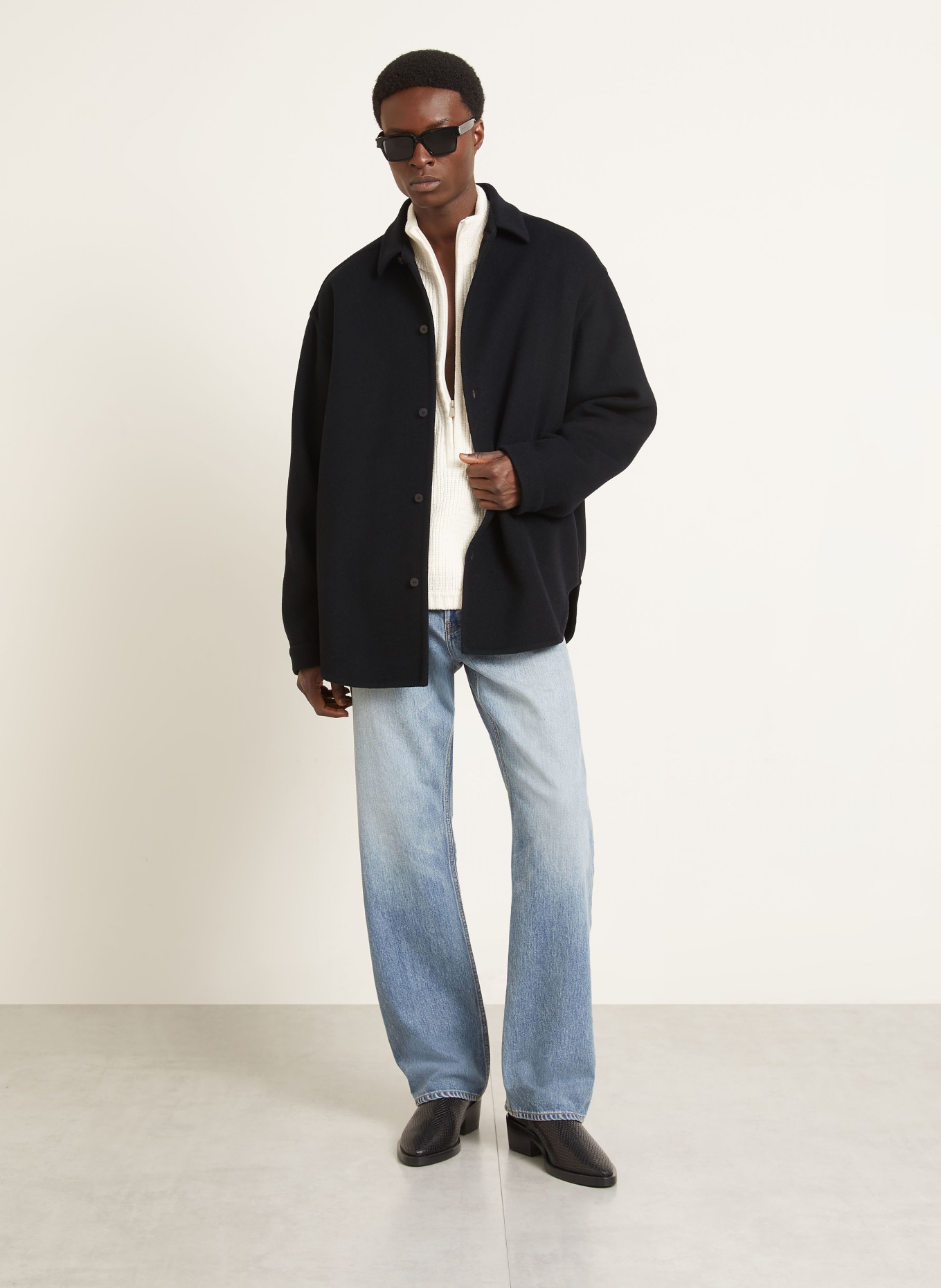 FEAR OF GOD Overjacket: SCHWARZ