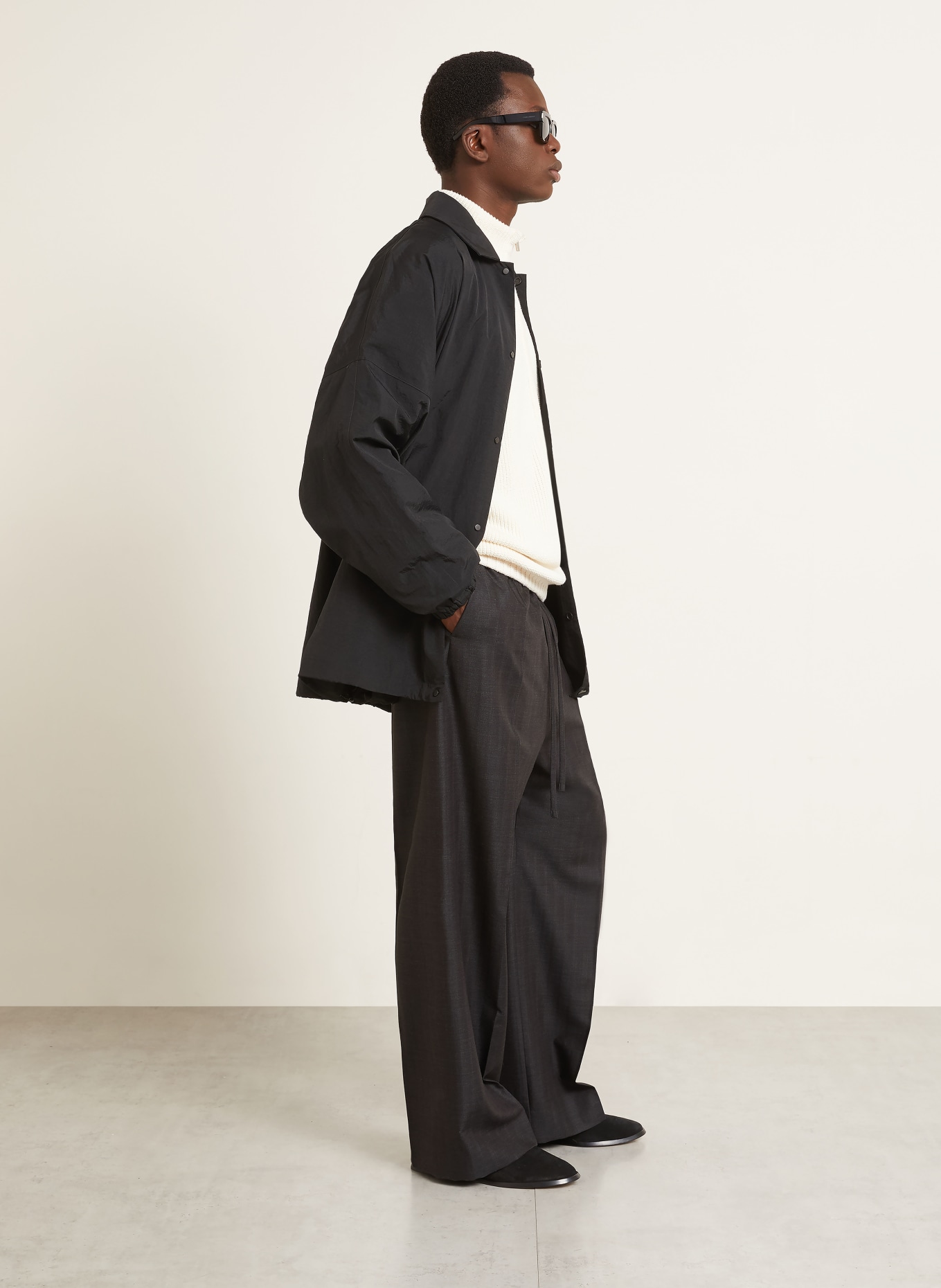 FEAR OF GOD Hose Wide Fit: DUNKELGRAU