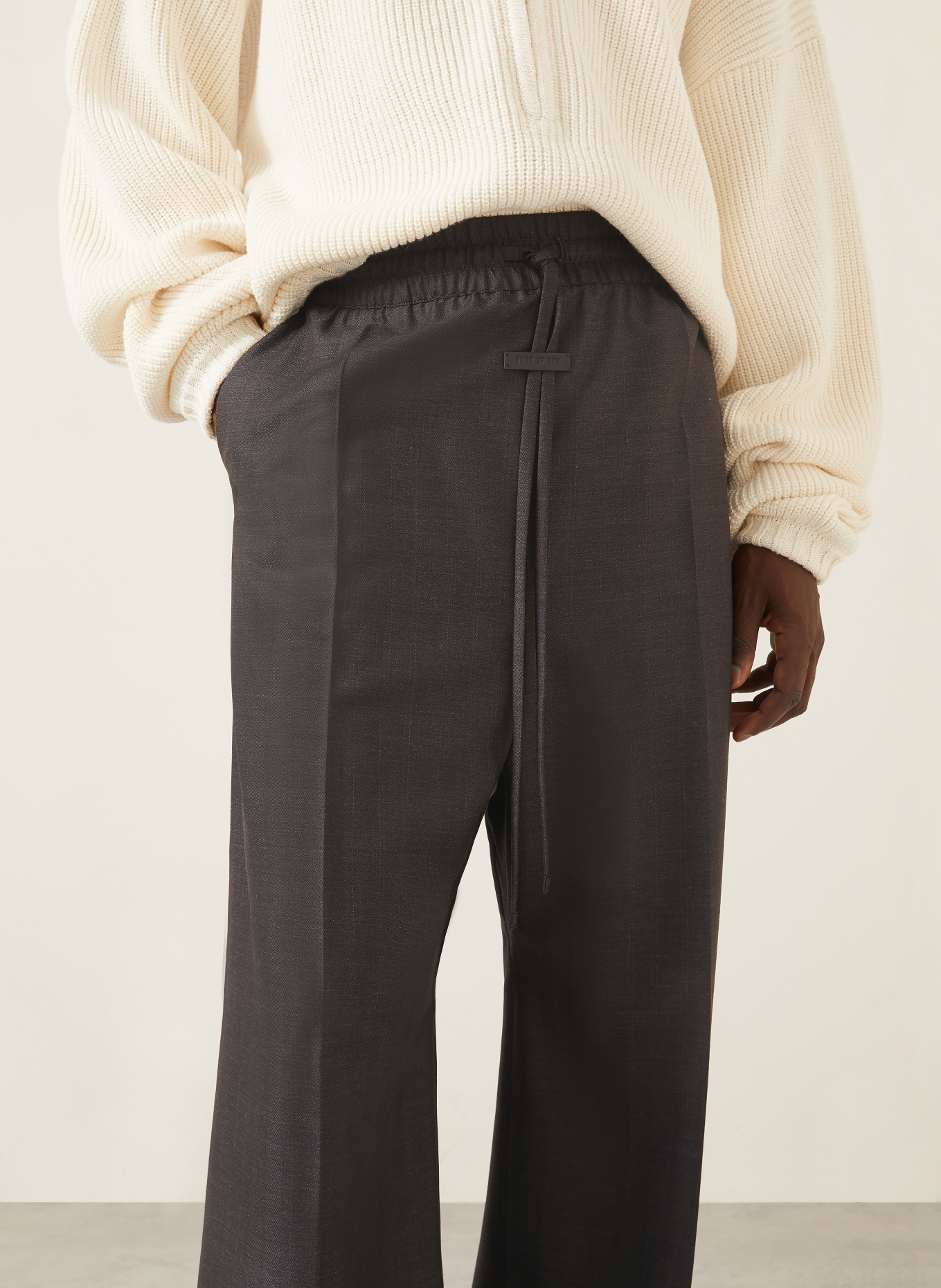 FEAR OF GOD Hose Wide Fit: DUNKELGRAU