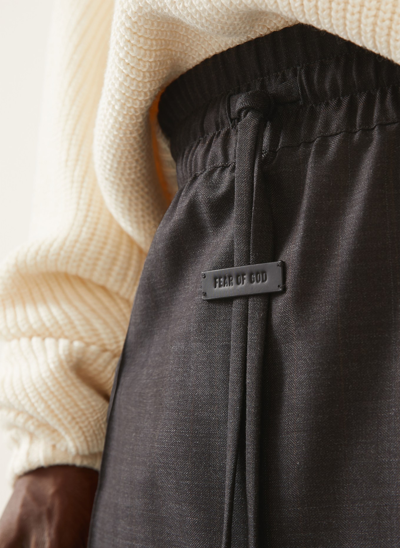 FEAR OF GOD Hose Wide Fit: DUNKELGRAU