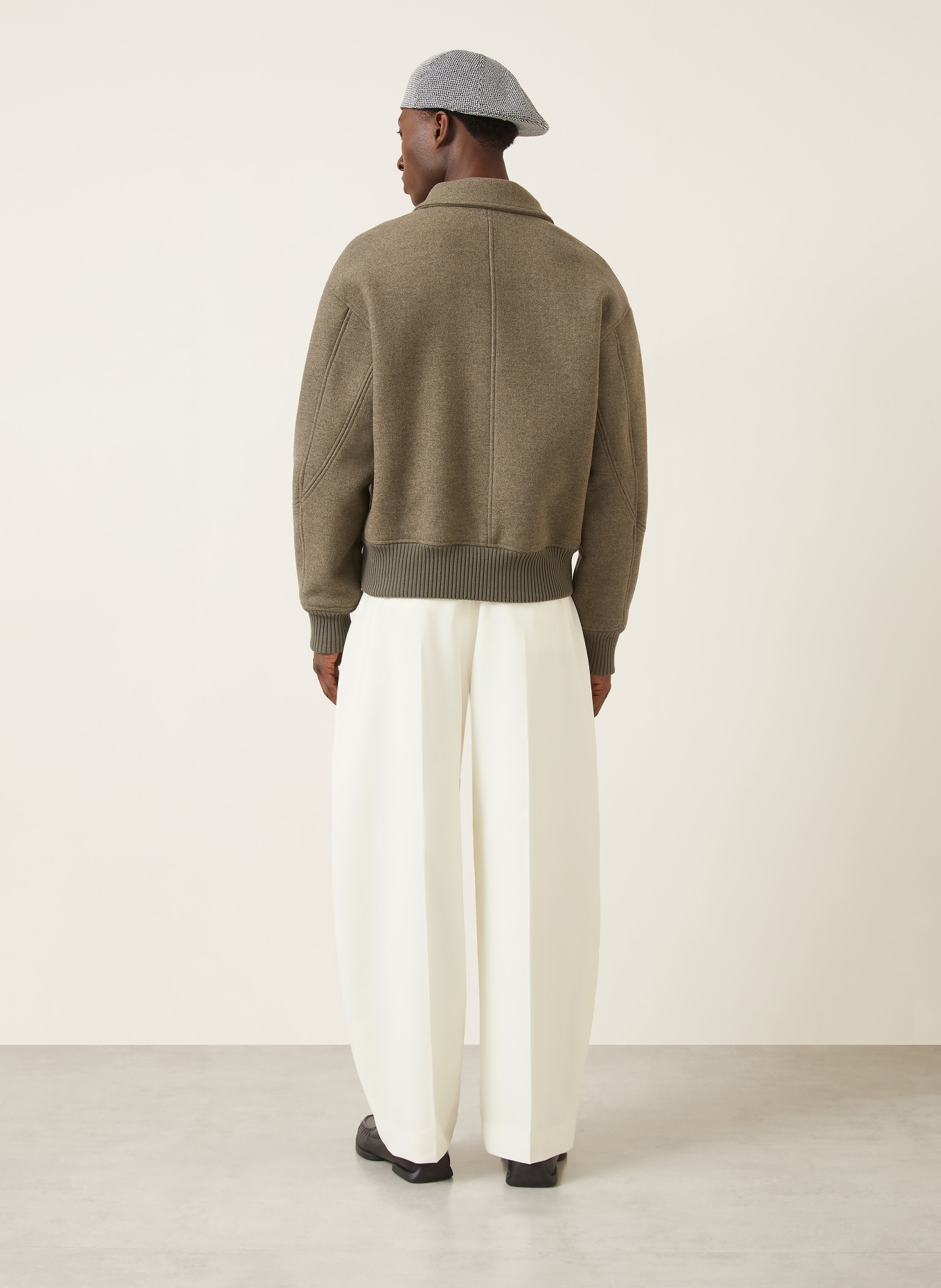JACQUEMUS Pants LE PANTALON MOISSON Regular Fit: WHITE