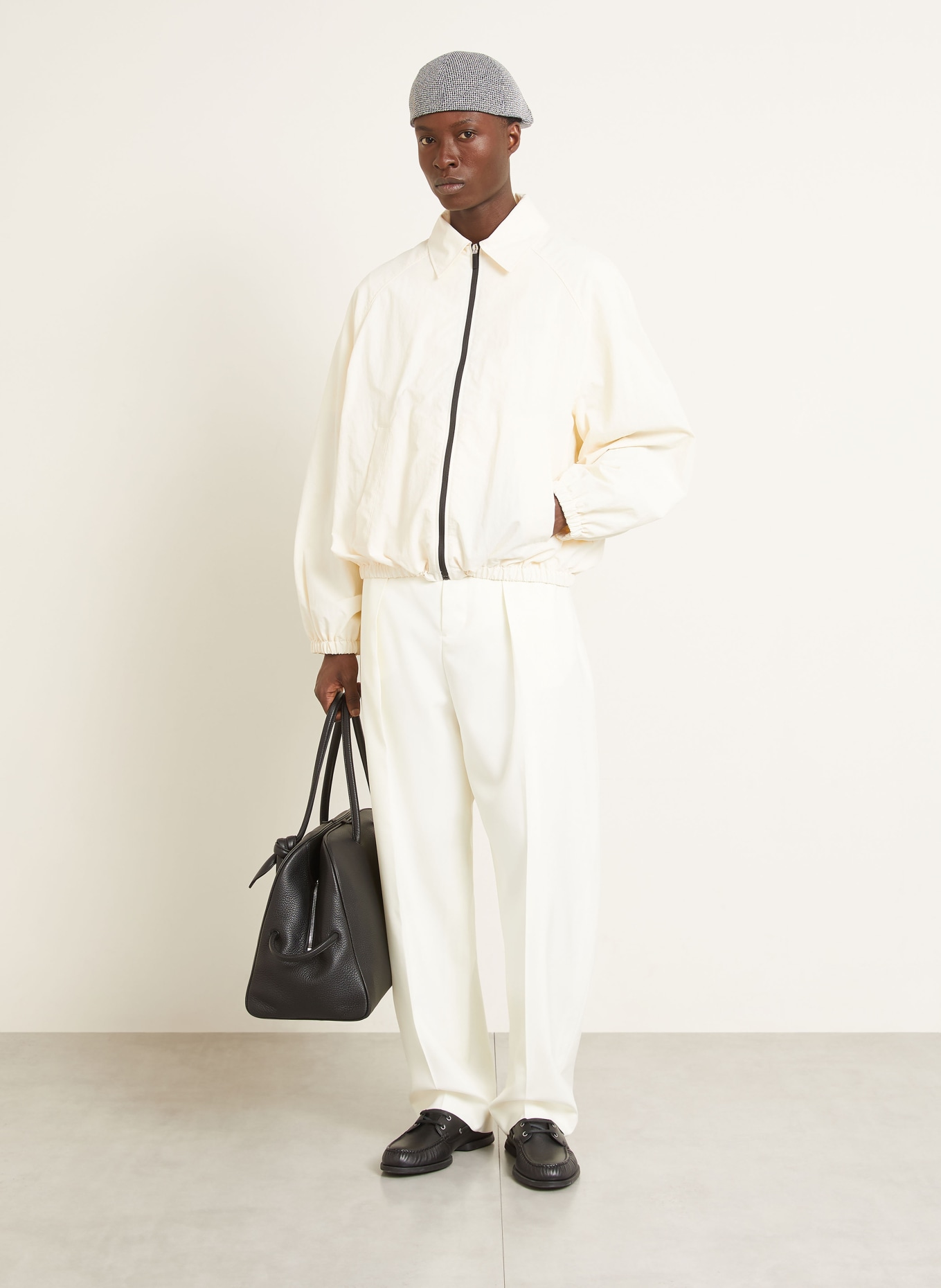 JACQUEMUS Blouson LE COUPE-VENT: CREME