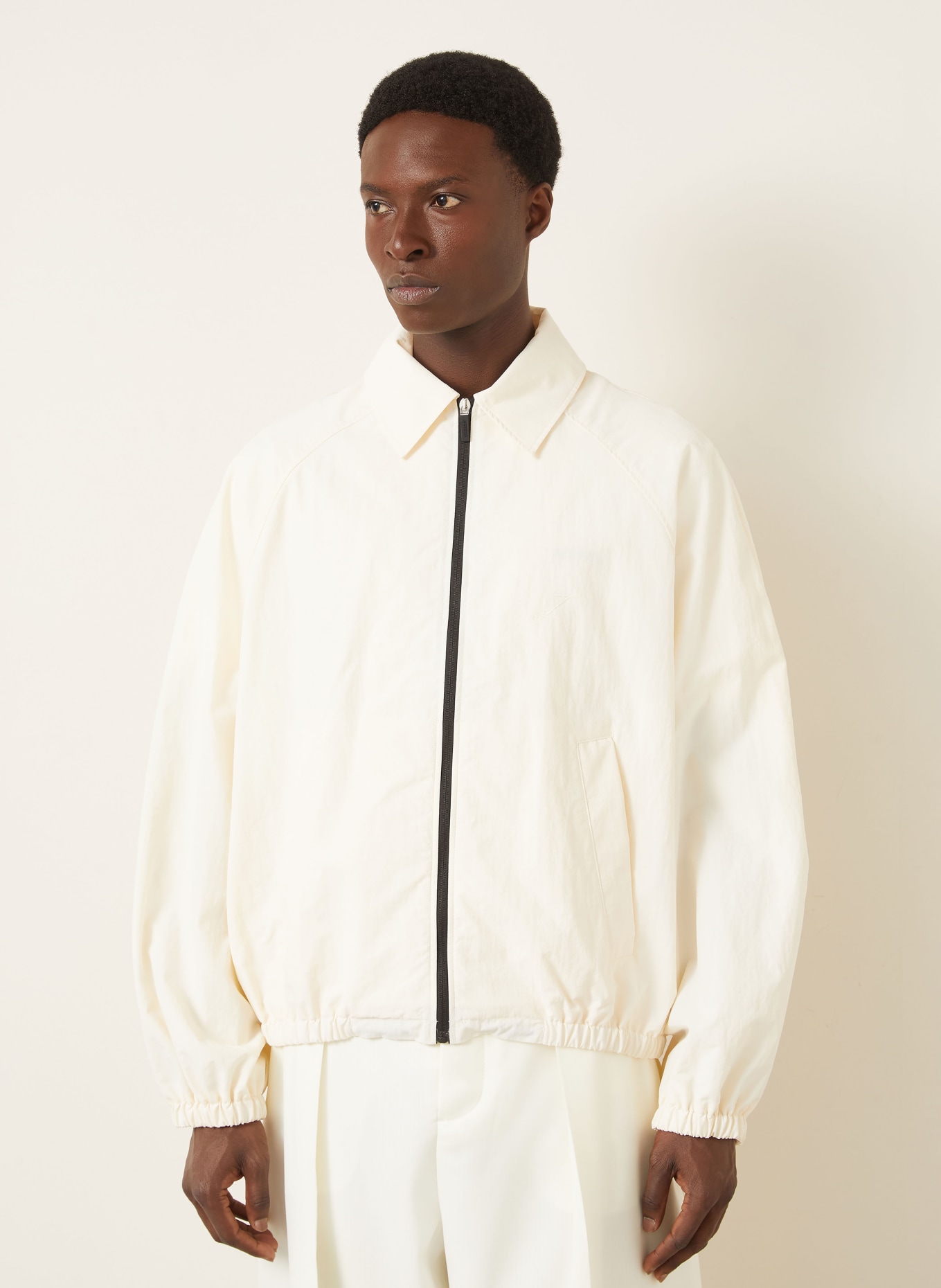 JACQUEMUS Blouson LE COUPE-VENT: CREME