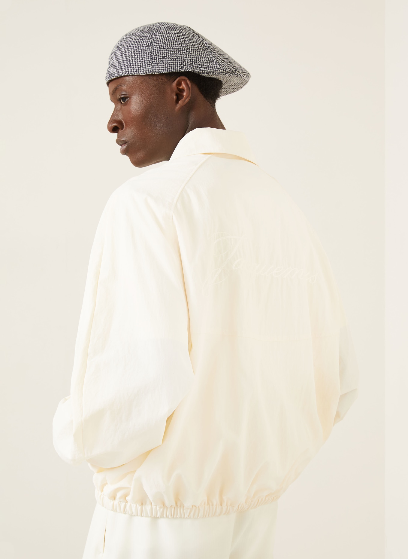JACQUEMUS Blouson LE COUPE-VENT: CREME