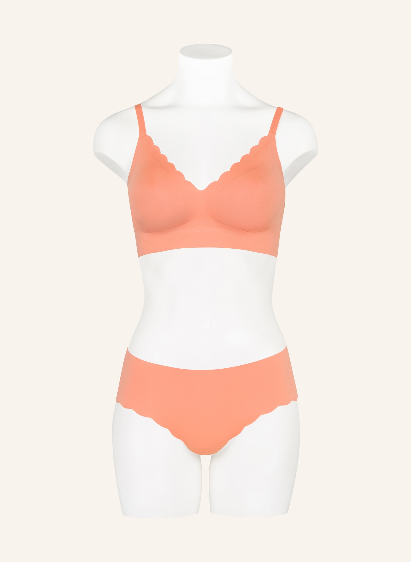 Skiny Bustier BODY FEEL: JASNOPOMARAŃCZOWY