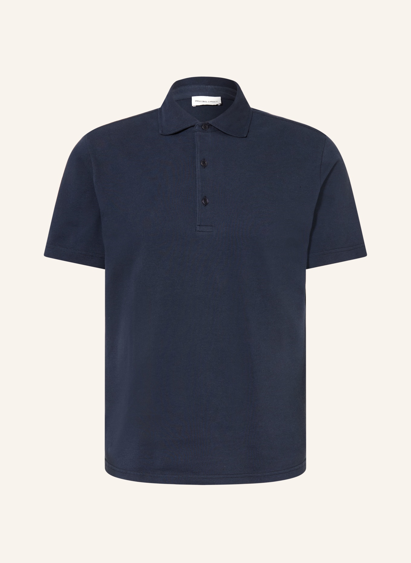 FRESCOBOL CARIOCA LUCA Piqué Polo Shirt: DARK BLUE