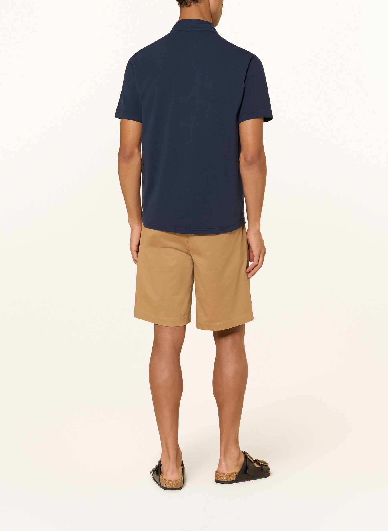 FRESCOBOL CARIOCA LUCA Piqué Polo Shirt: DARK BLUE