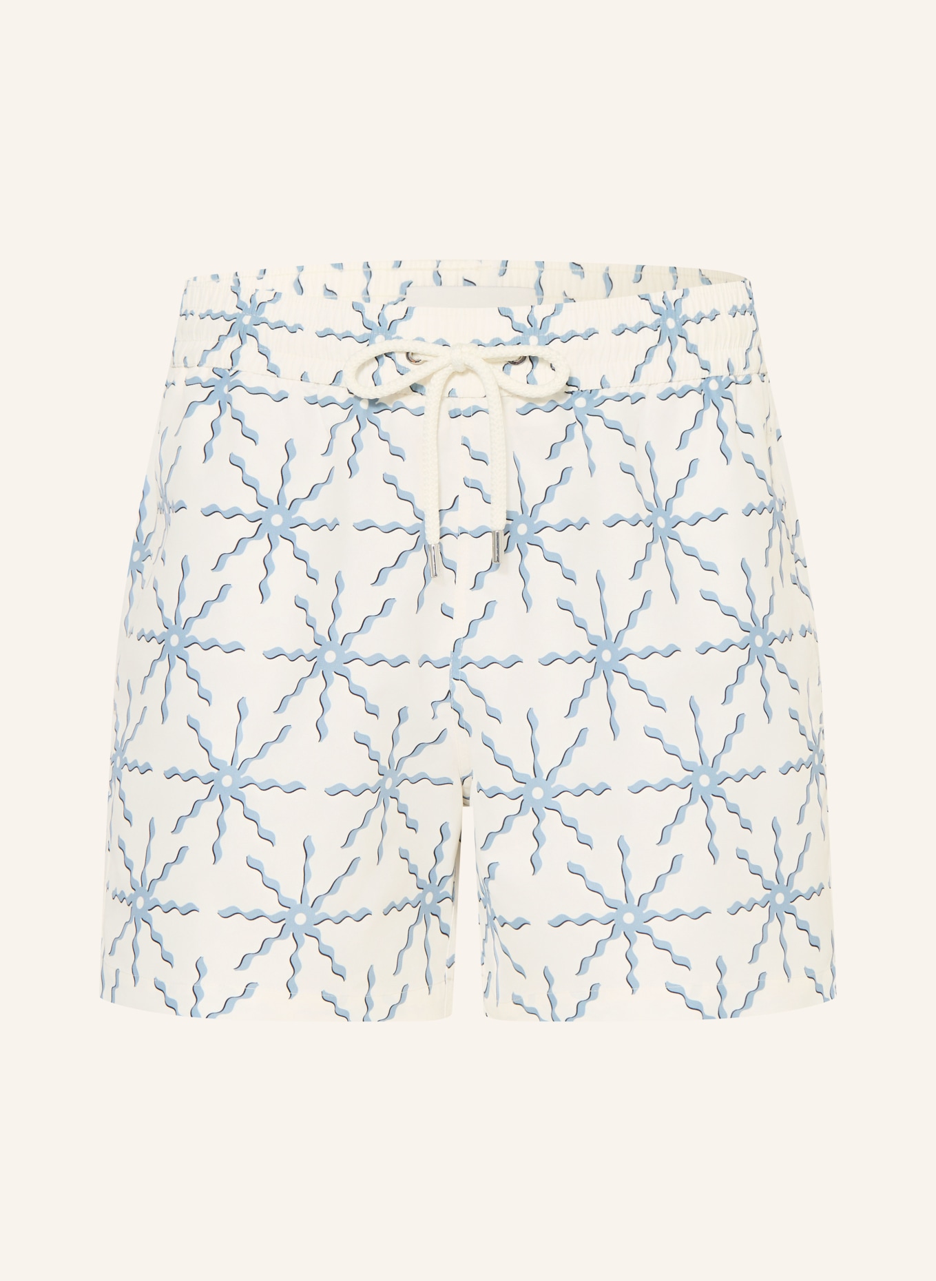 FRESCOBOL CARIOCA Zwemshort RIO: WIT / GRIJS