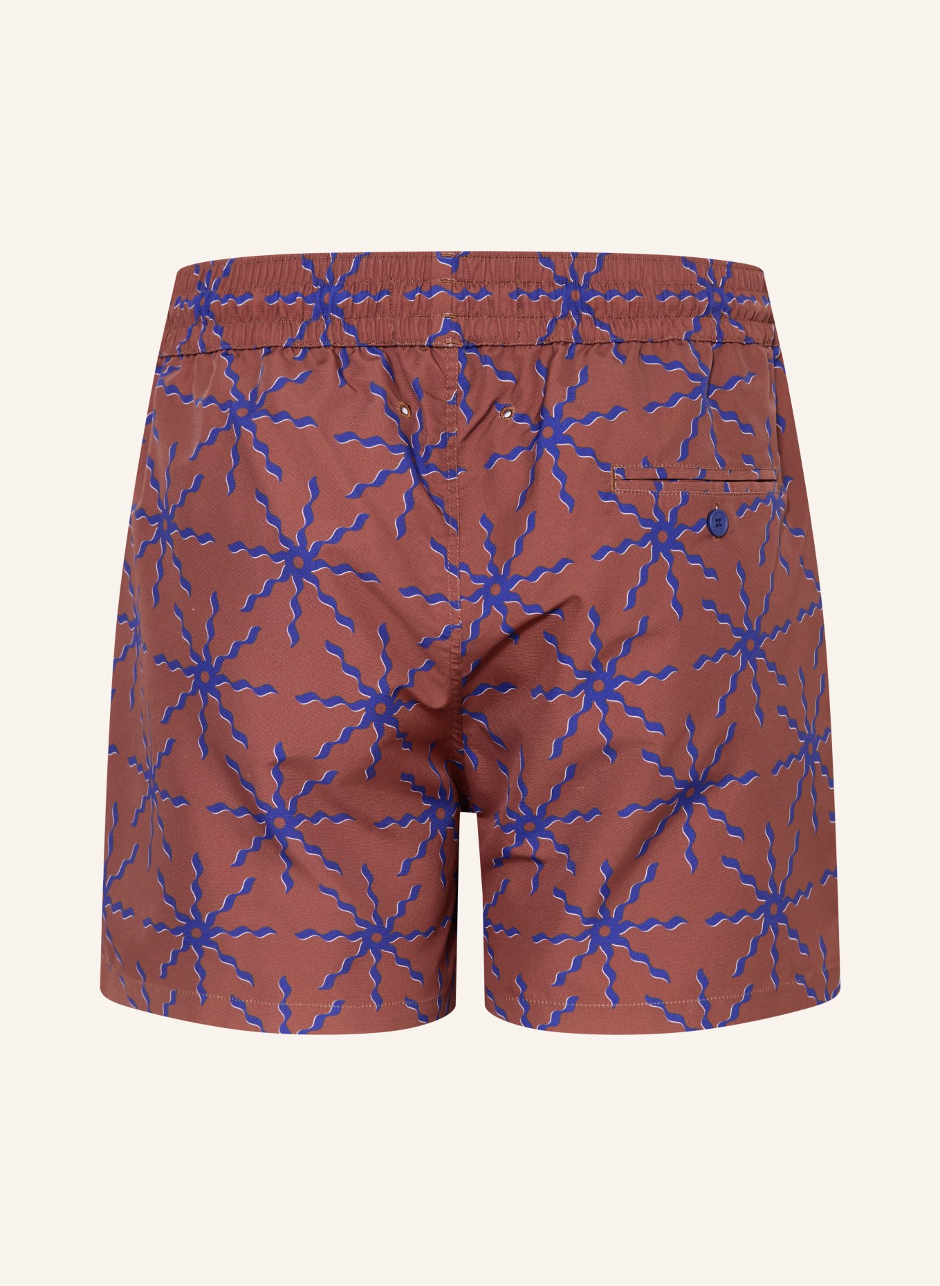 FRESCOBOL CARIOCA Zwemshort RIO: BRUIN / BLAUW