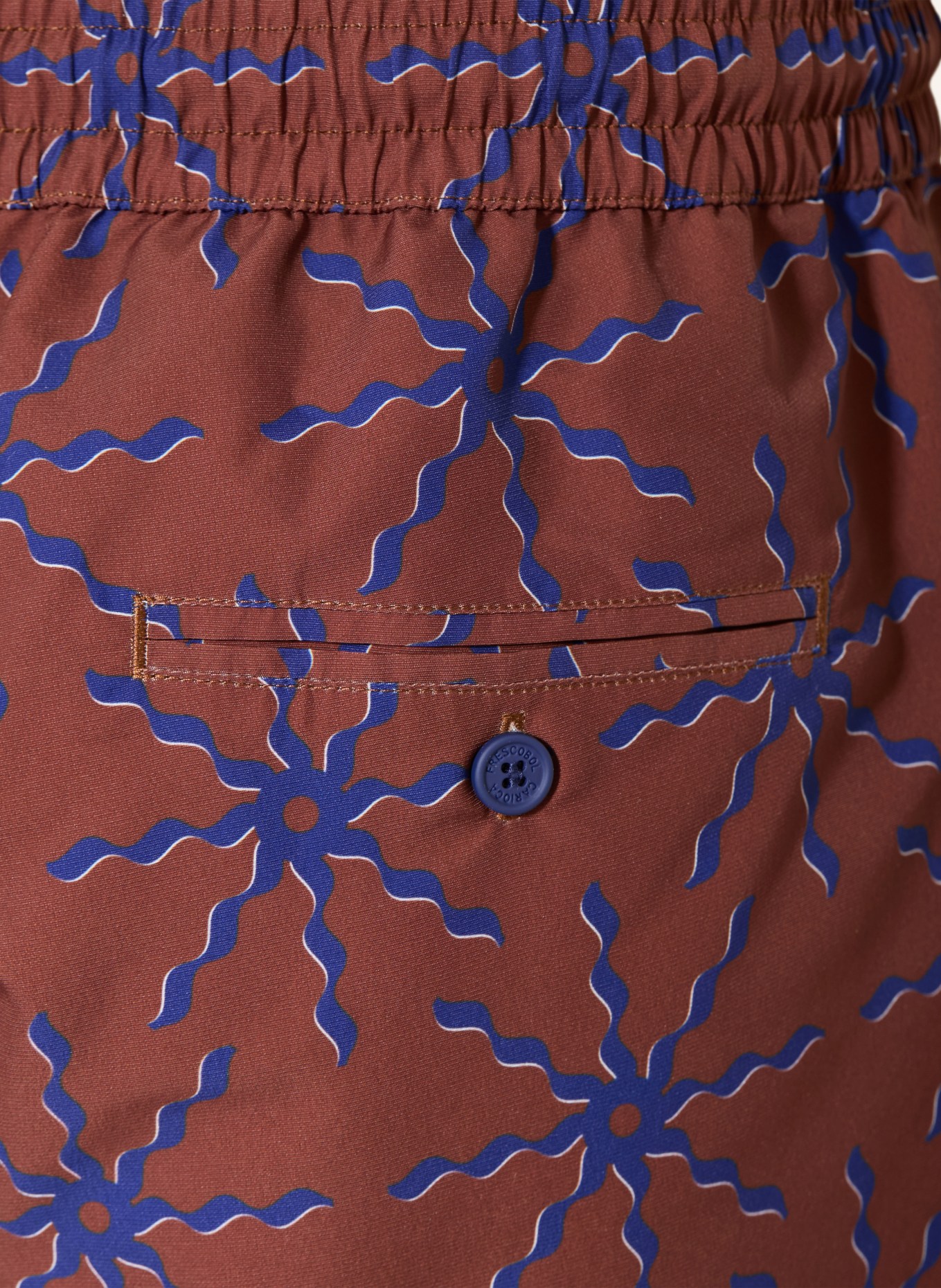 FRESCOBOL CARIOCA Zwemshort RIO: BRUIN / BLAUW