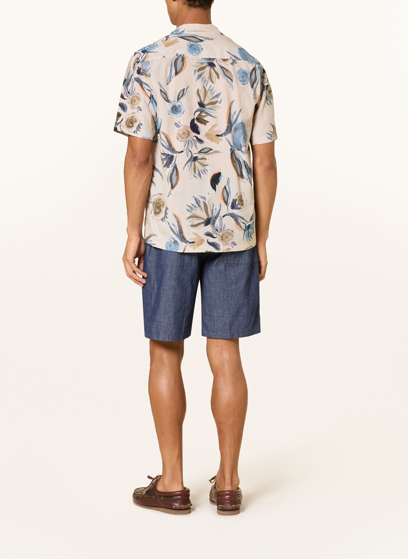 MOS MOSH Gallery MMGWILSON Denim Shorts: 419 BLUE CHAMBRAY