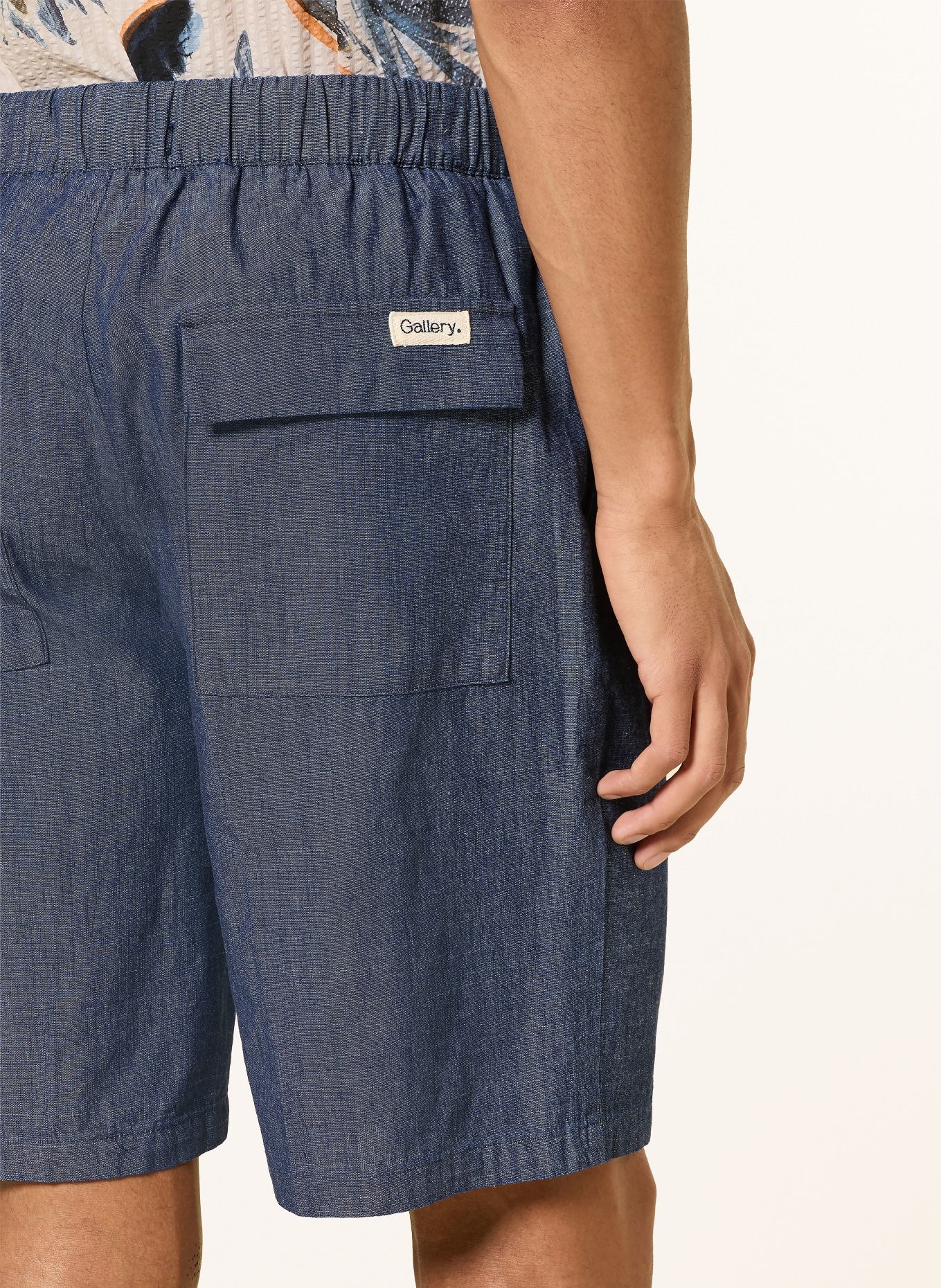 MOS MOSH Gallery MMGWILSON Denim Shorts: 419 BLUE CHAMBRAY