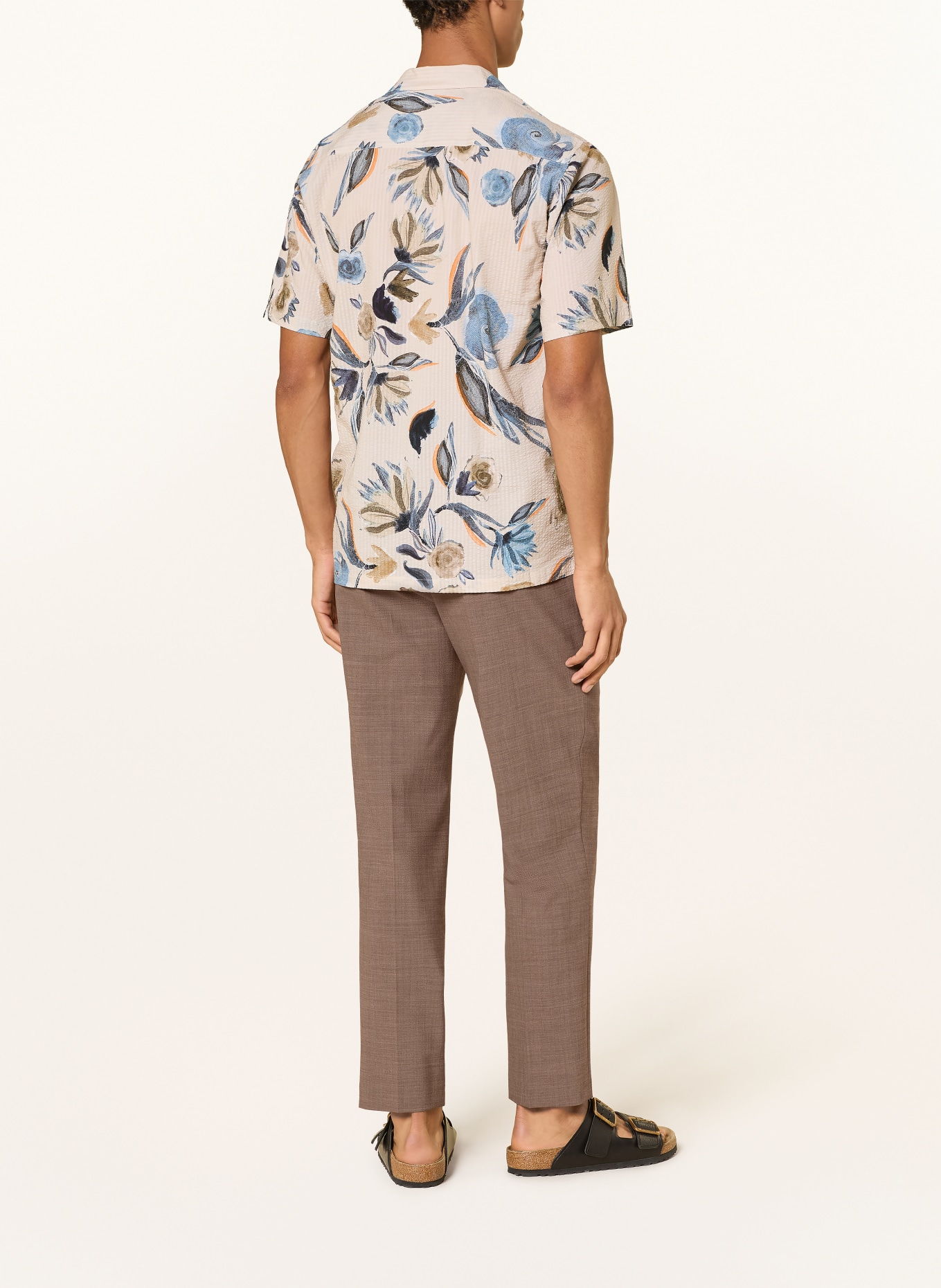 MOS MOSH Gallery MMGJONES Slim Fit Pants: BROWN