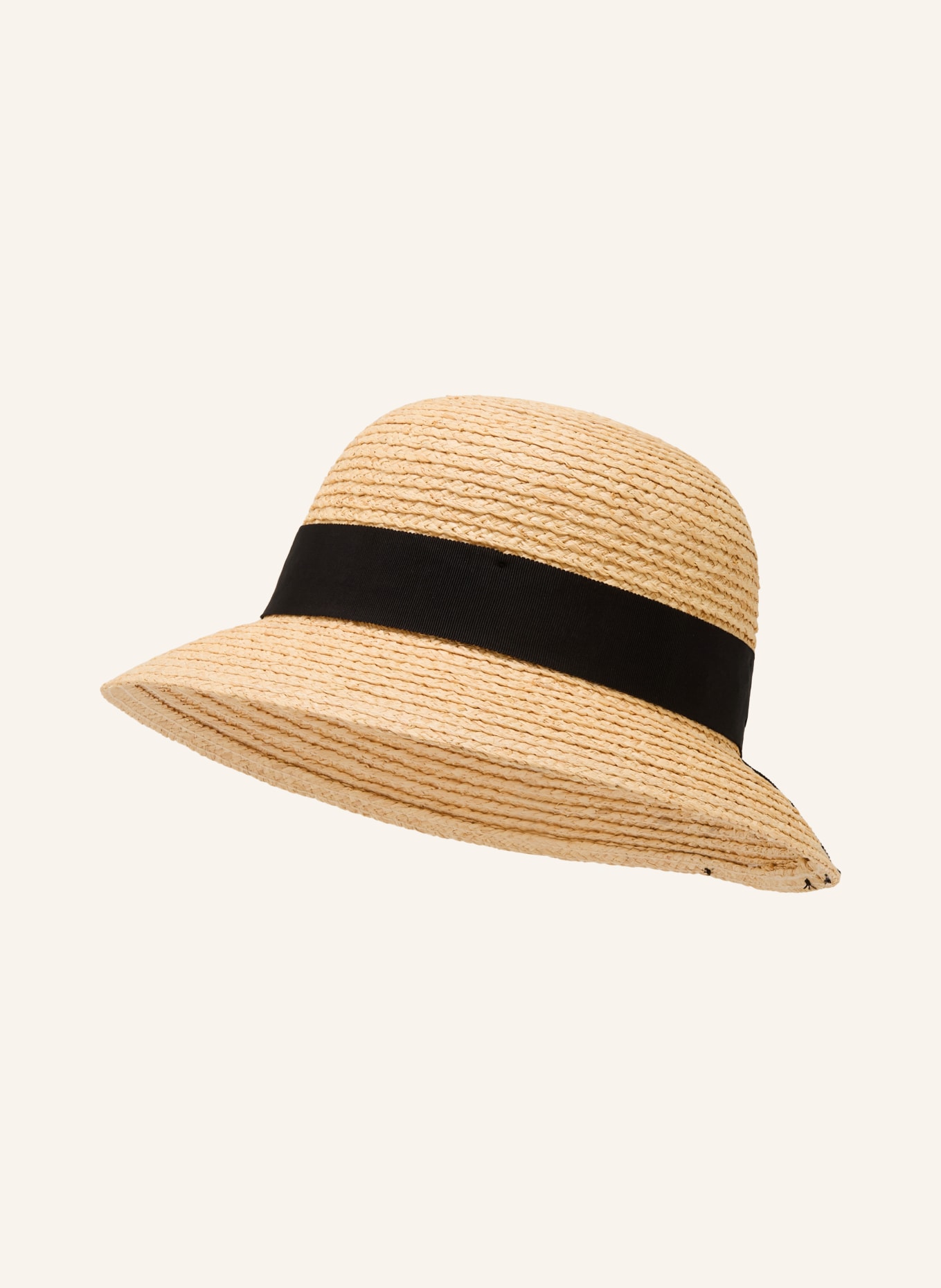 LOEVENICH Strohoed: LICHTBRUIN / ZWART