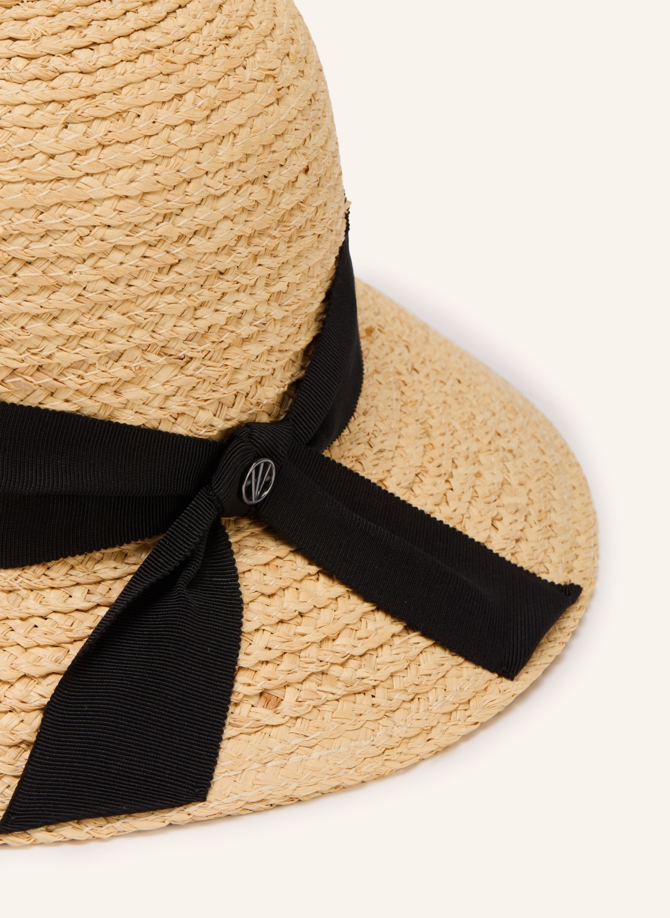 LOEVENICH Strohoed: LICHTBRUIN / ZWART